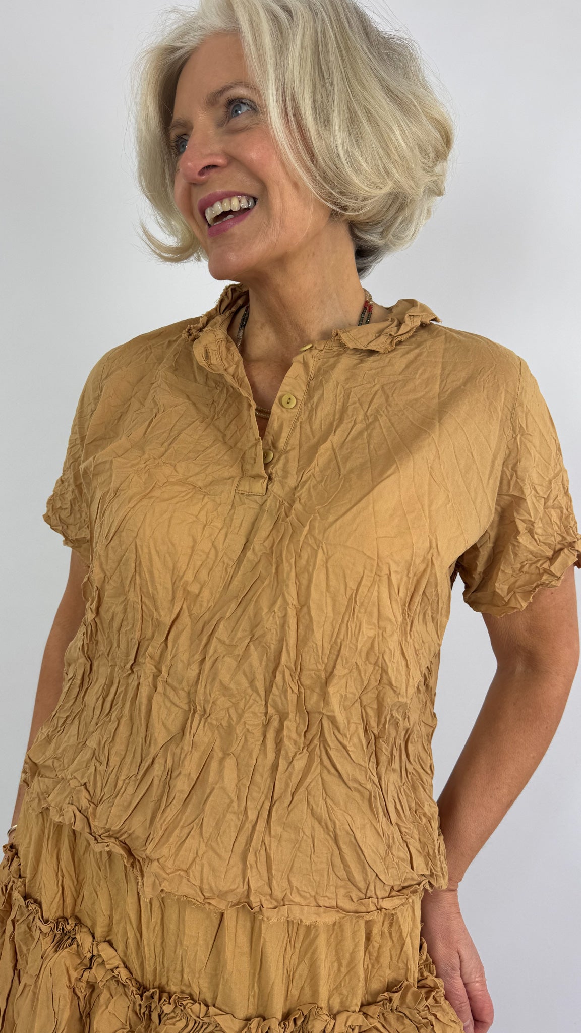 Privatsachen Applikleid Blouse Kerze