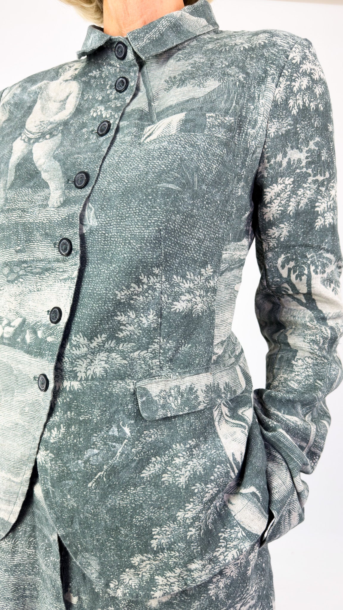 Rundholz Dip 1102 Jacket Seaweed Print