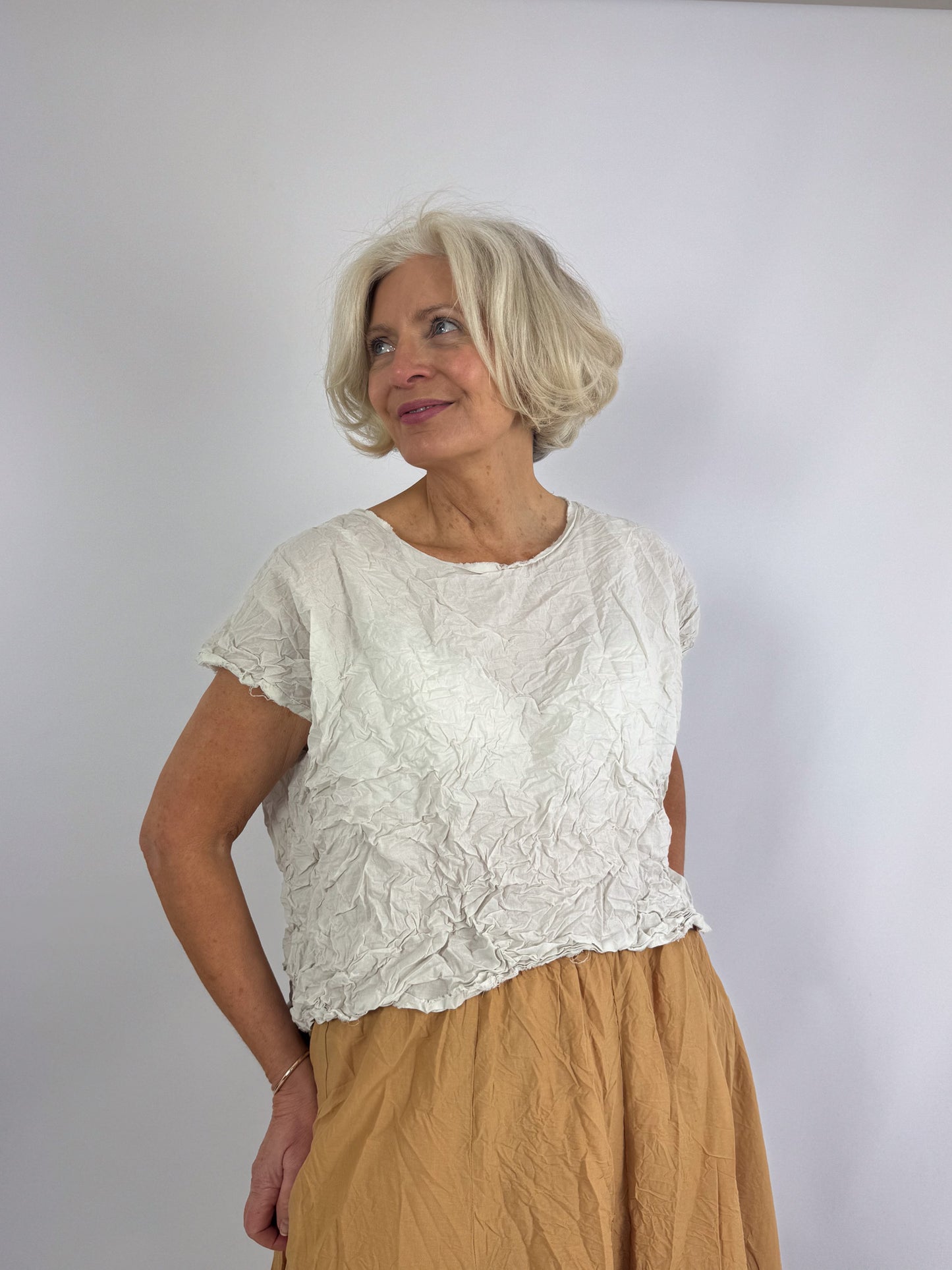 Privatsachen Plastglanz Blouse Gefühl