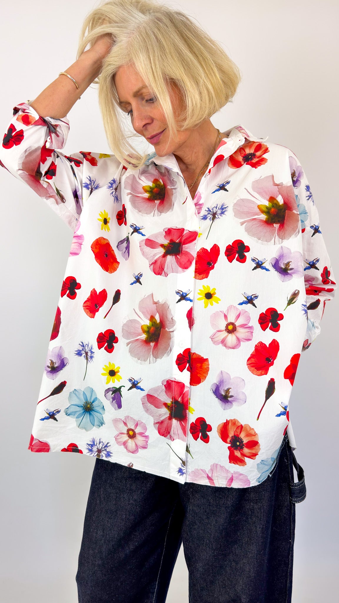 Hannoh Wessel Sienna Shirt Flowers