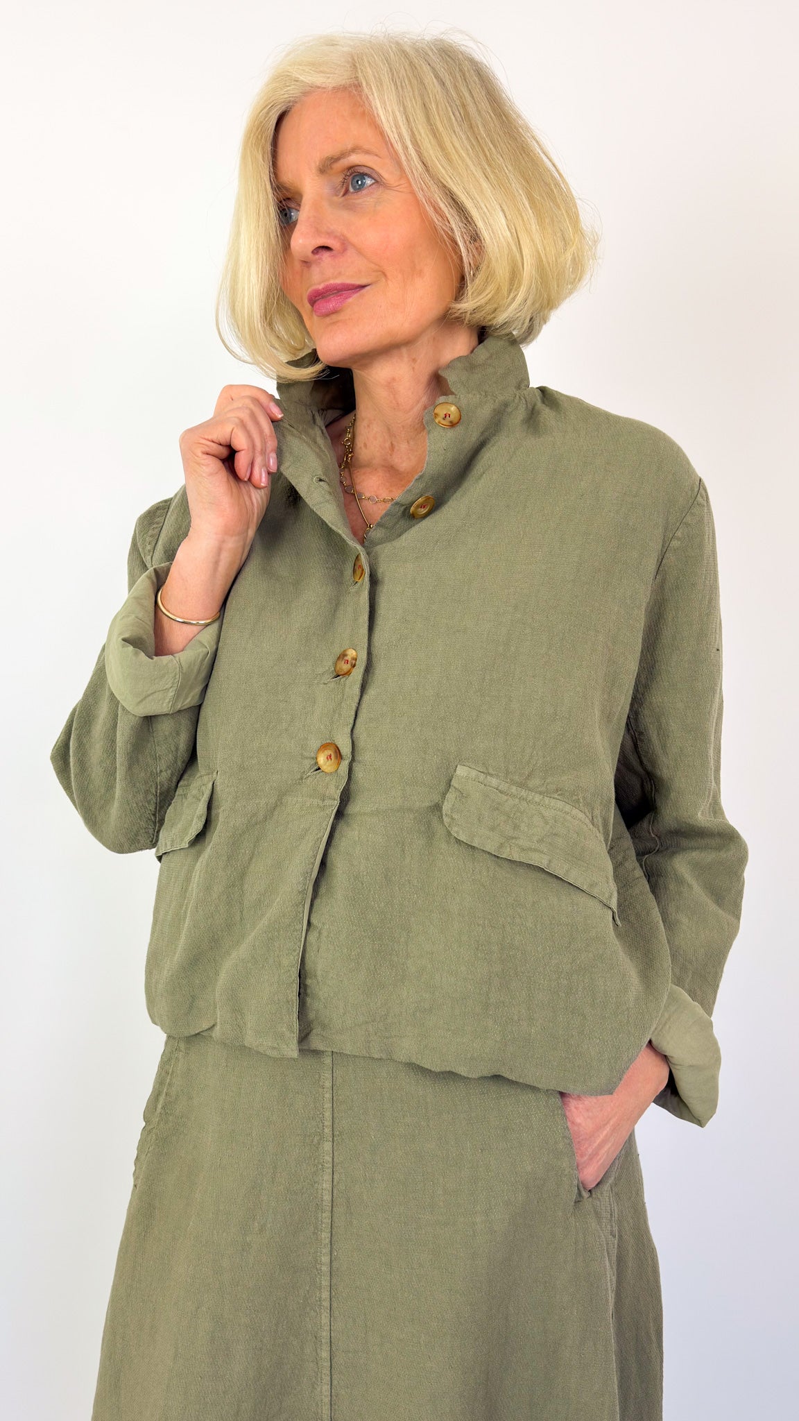 Hannoh Wessel Julia Jacket Khaki