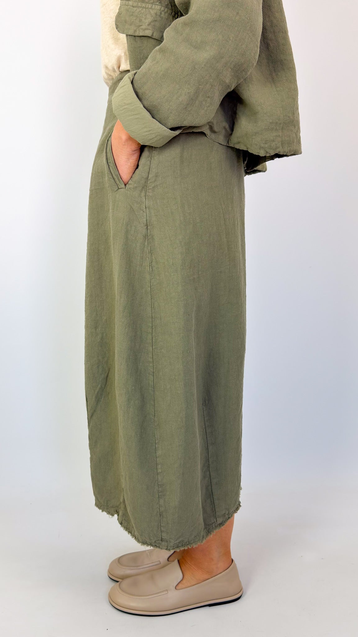 Hannoh Wessel Jade Skirt Khaki