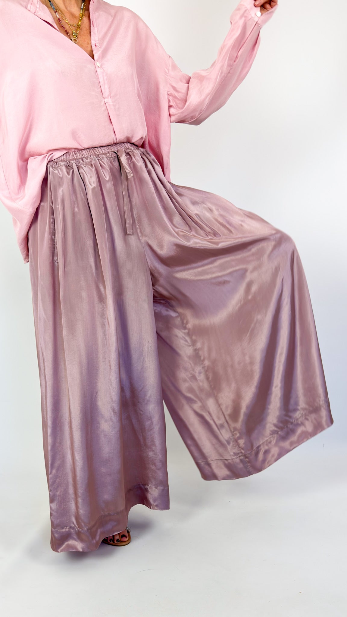 Minina Theo Trousers Mauve
