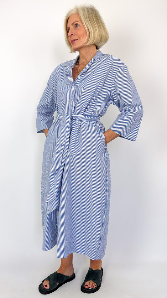 Mama b Dicembre Dress Azzuro Stripe