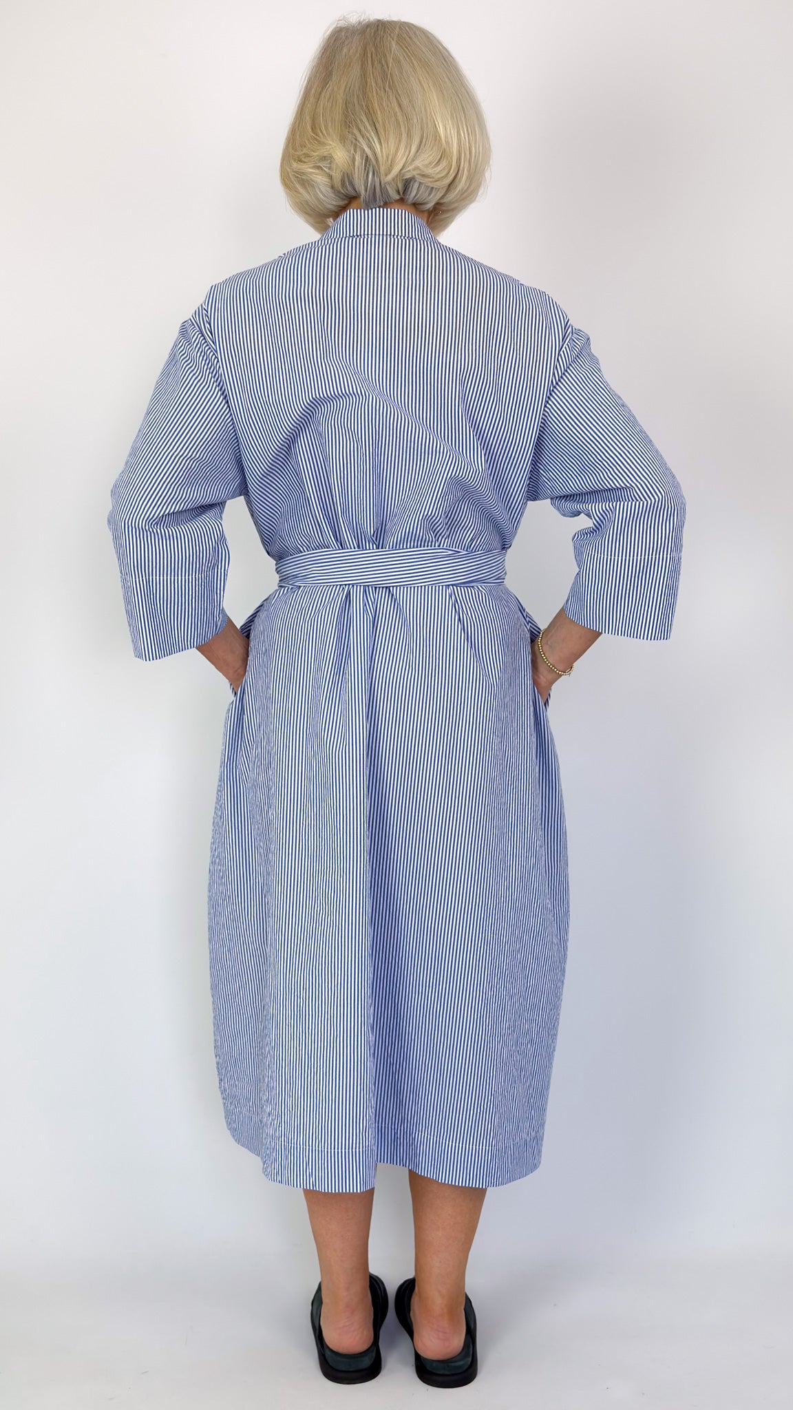Mama b Dicembre Dress Azzuro Stripe