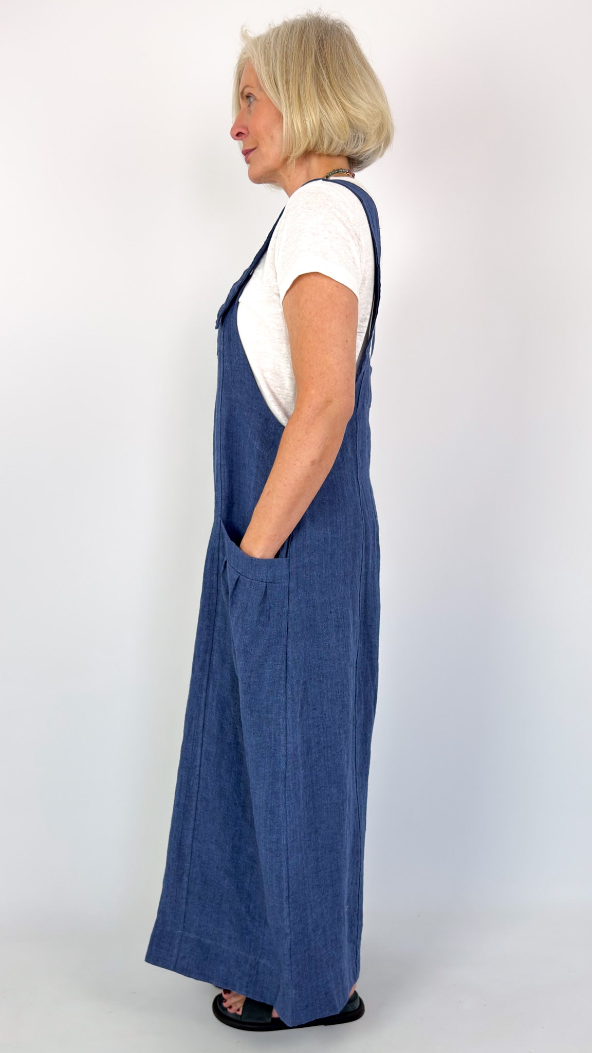 Mama b Martedi Jumpsuit Blue