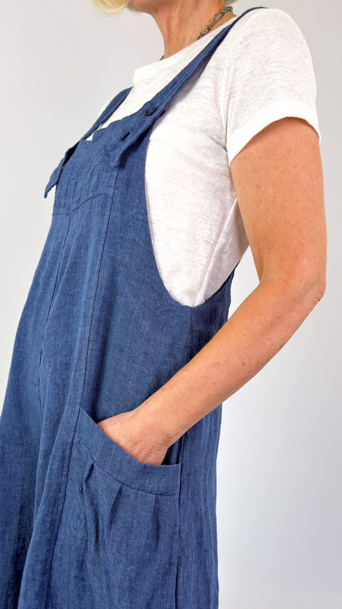 Mama b Martedi Jumpsuit Blue