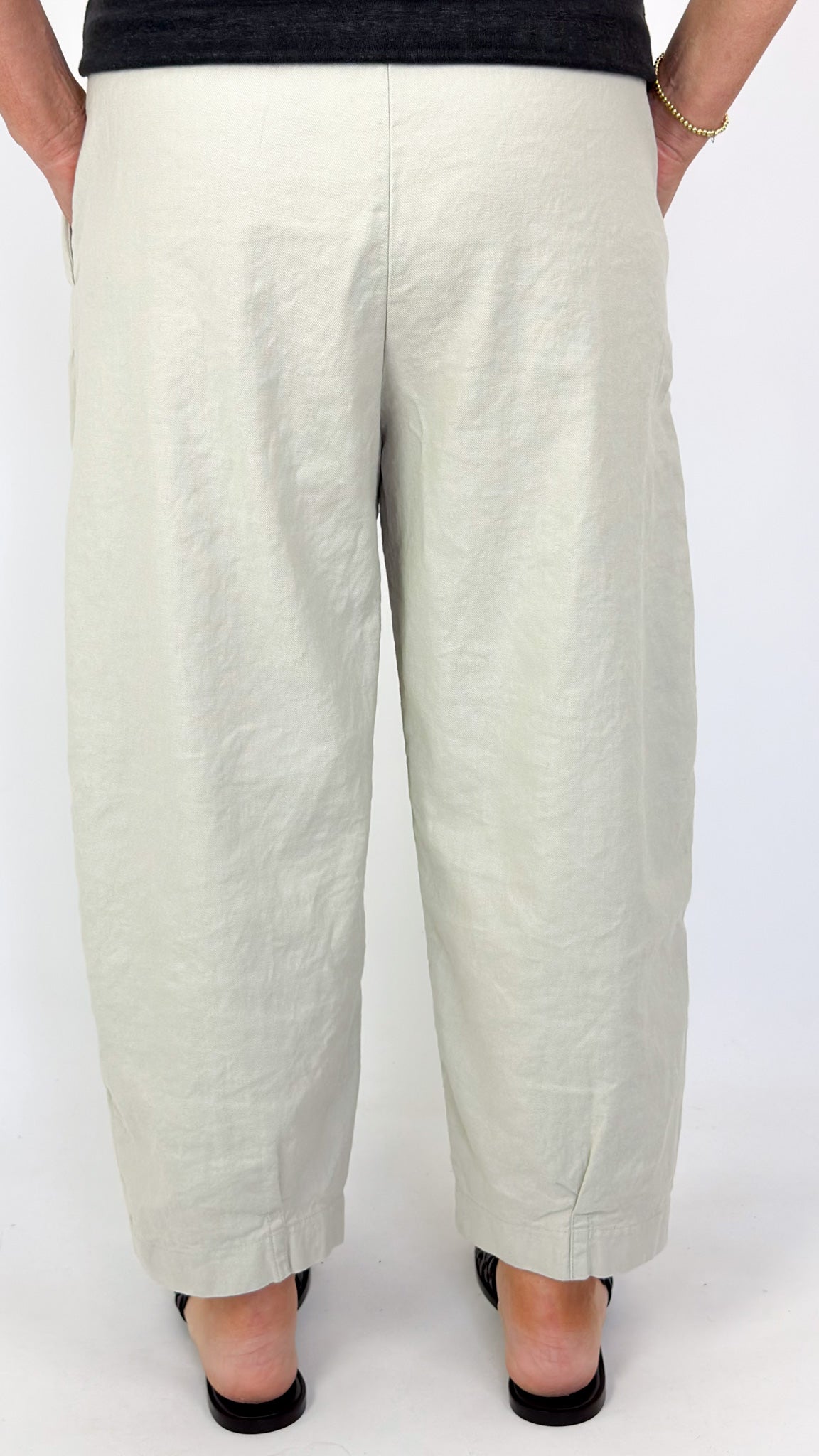 Mama b Bianco D Trousers Calce Tboom