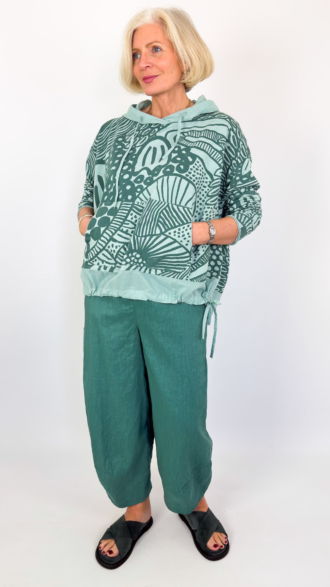 Rundholz Black Label 0507 Jumper Grass Print