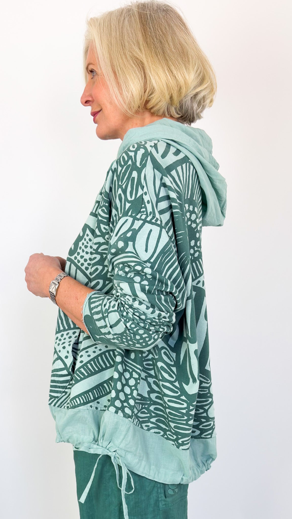Rundholz Black Label 0507 Jumper Grass Print