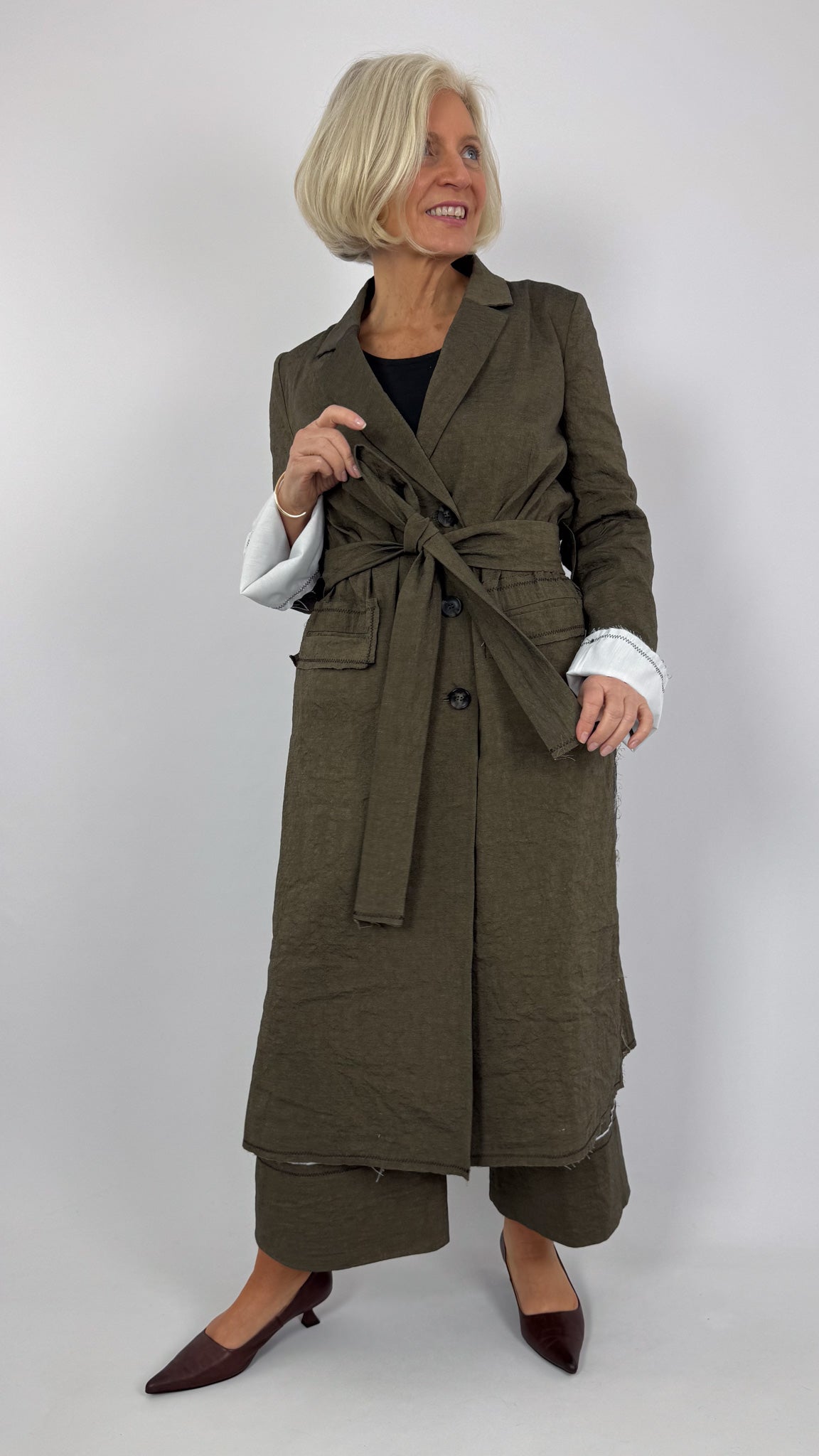Annette Gortz Brad Coat Brown