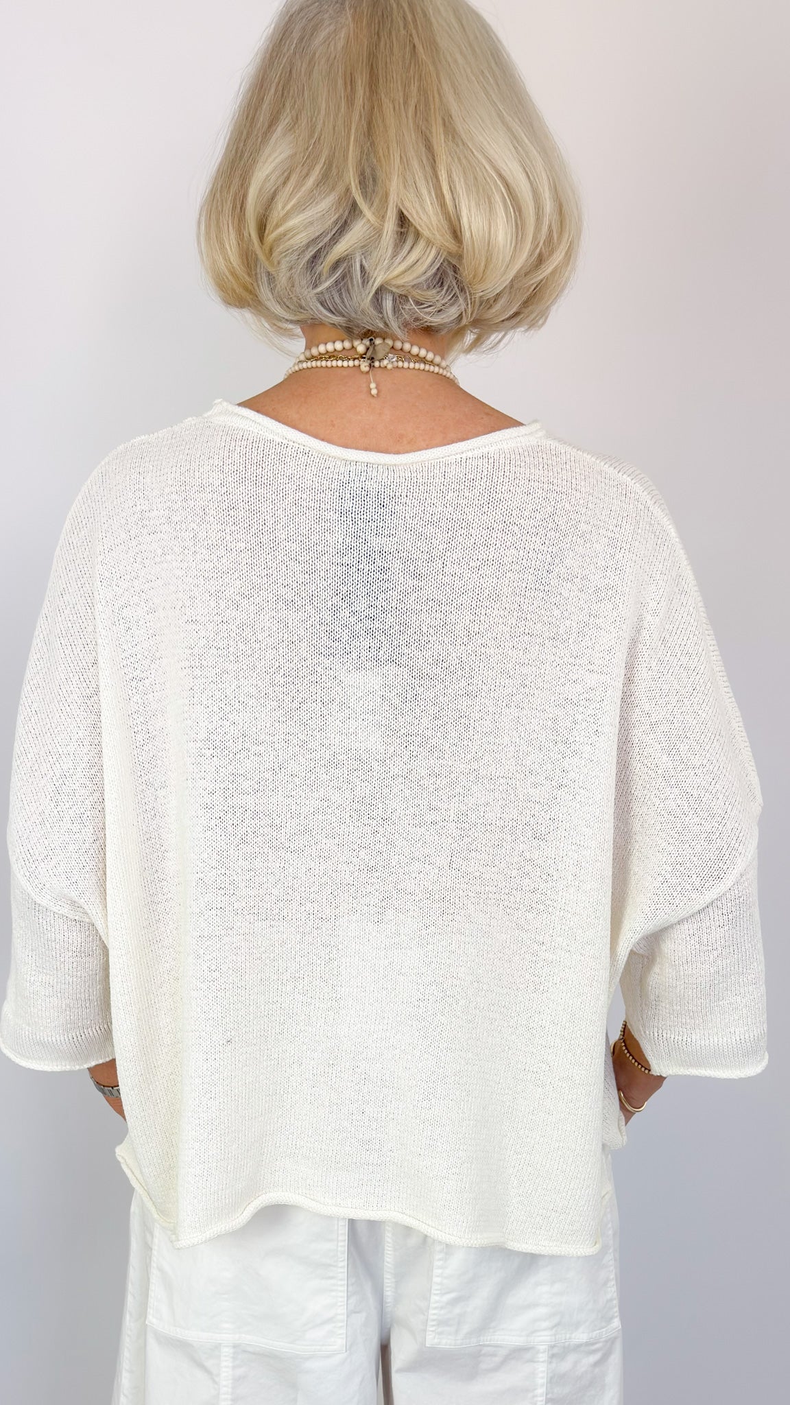 Rundholz Black Label 3720704 Jumper Off White