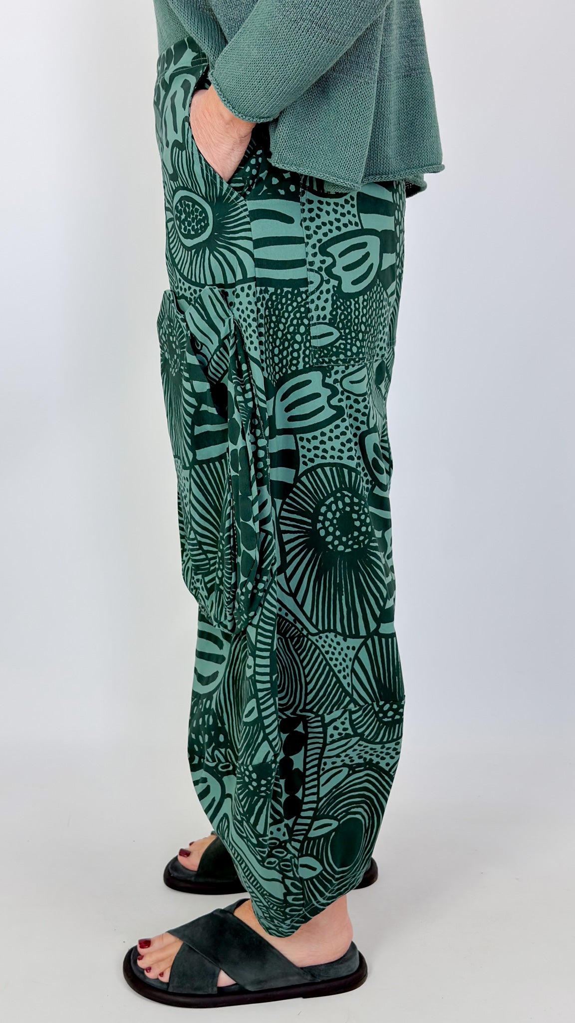 Rundholz Black Label 0114 Trousers Tree Print