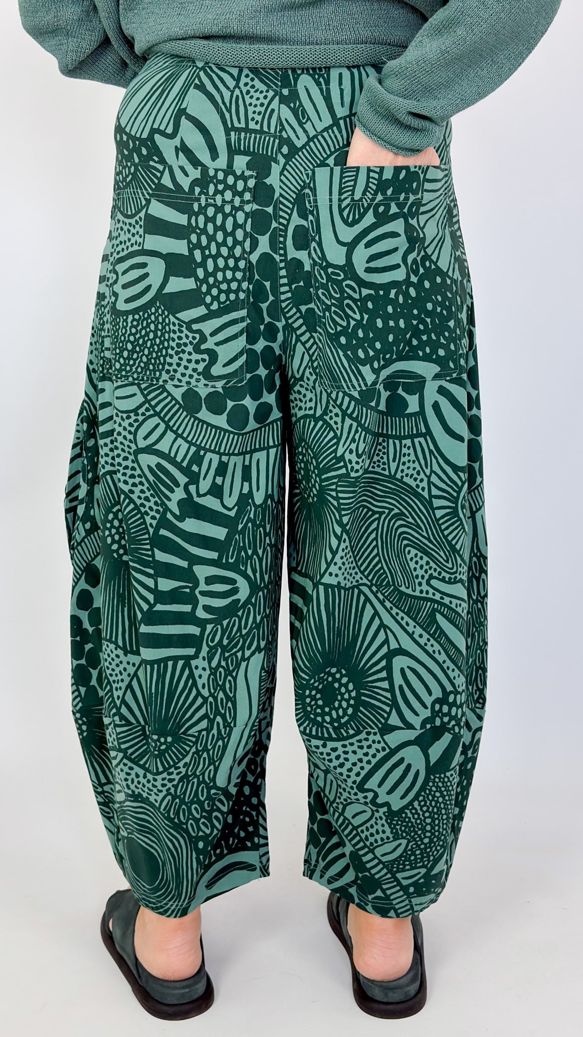 Rundholz Black Label 0114 Trousers Tree Print