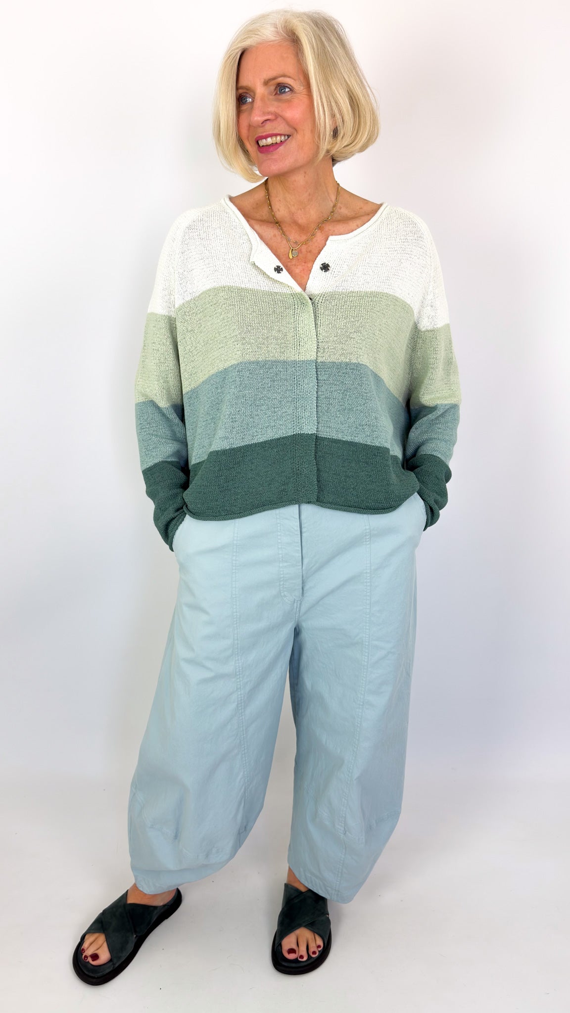 Rundholz Black Label 7111 Cardigan Waterfall