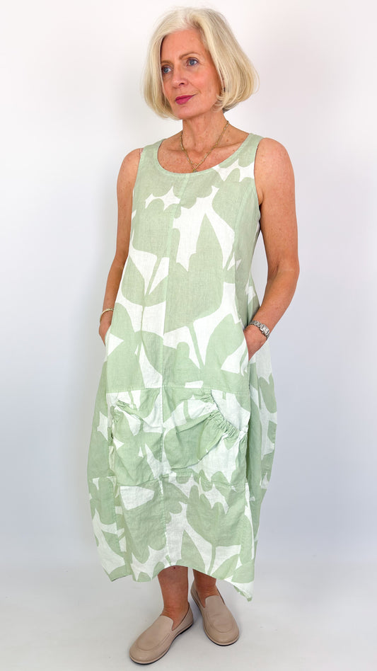 Rundholz Black Label 3550902 Dress Lime Print