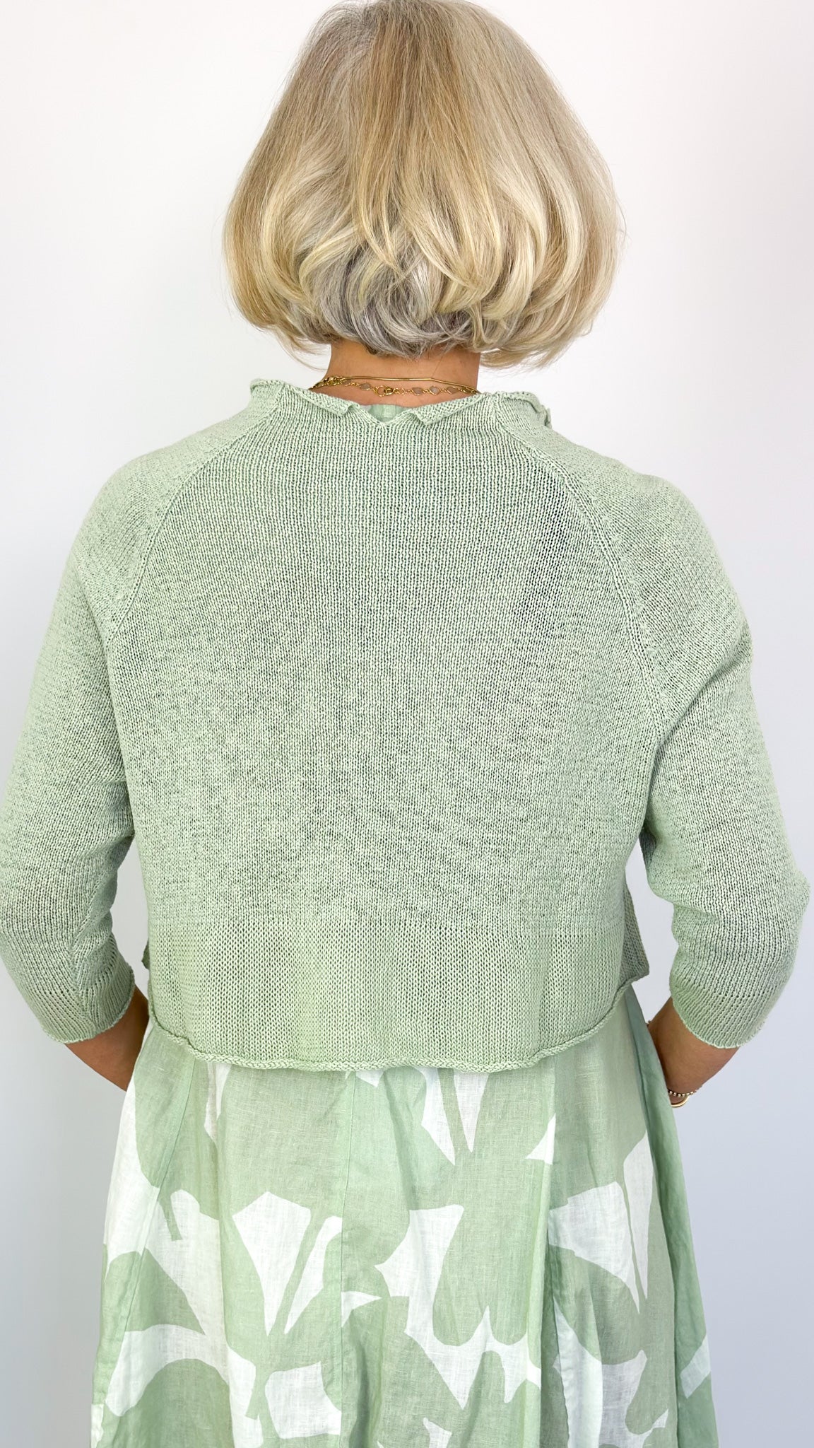 Runsholz Black Label 7107 Cardigan Lime