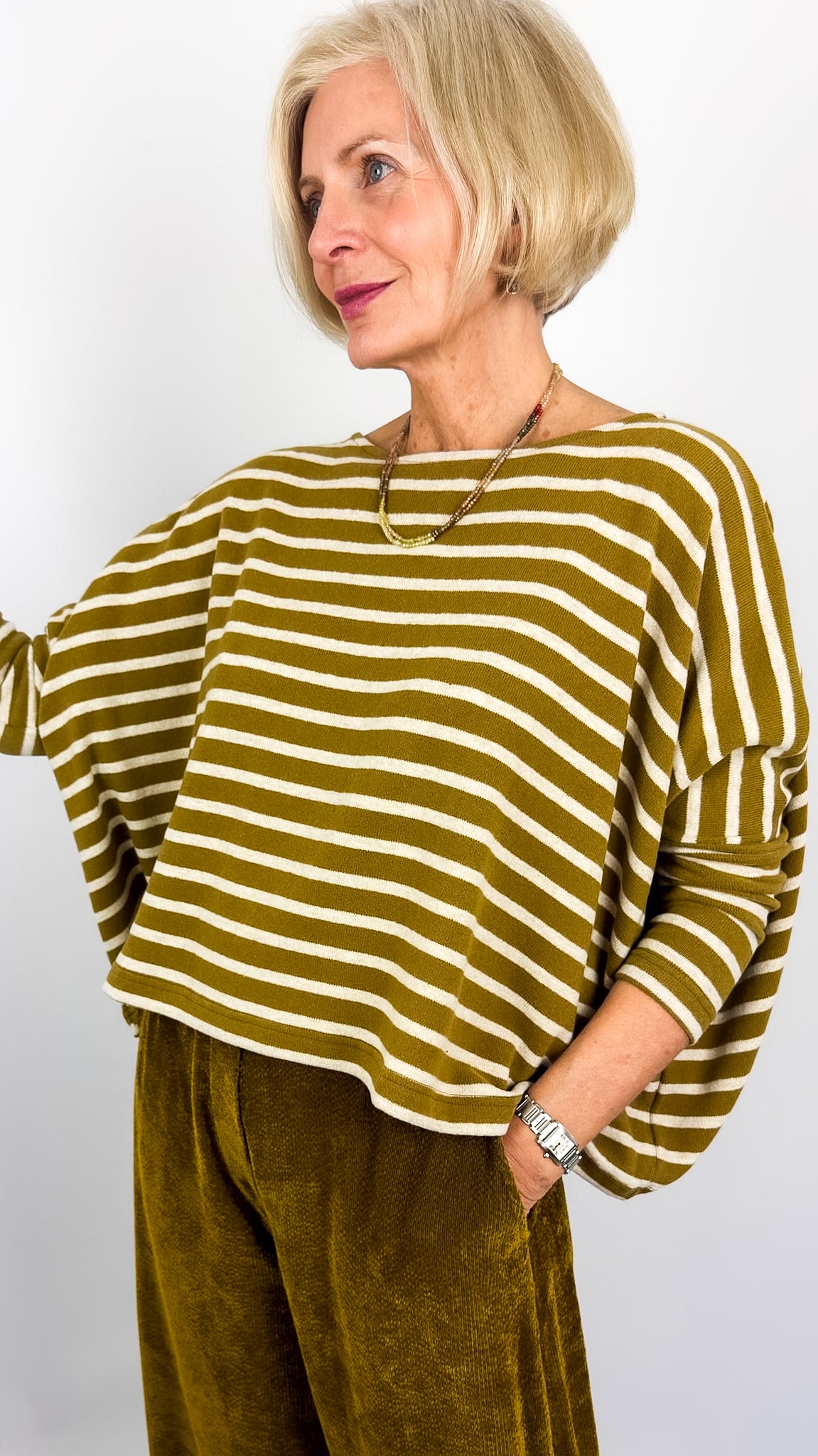 Mama b Kira Jumper Lieveto Stripe