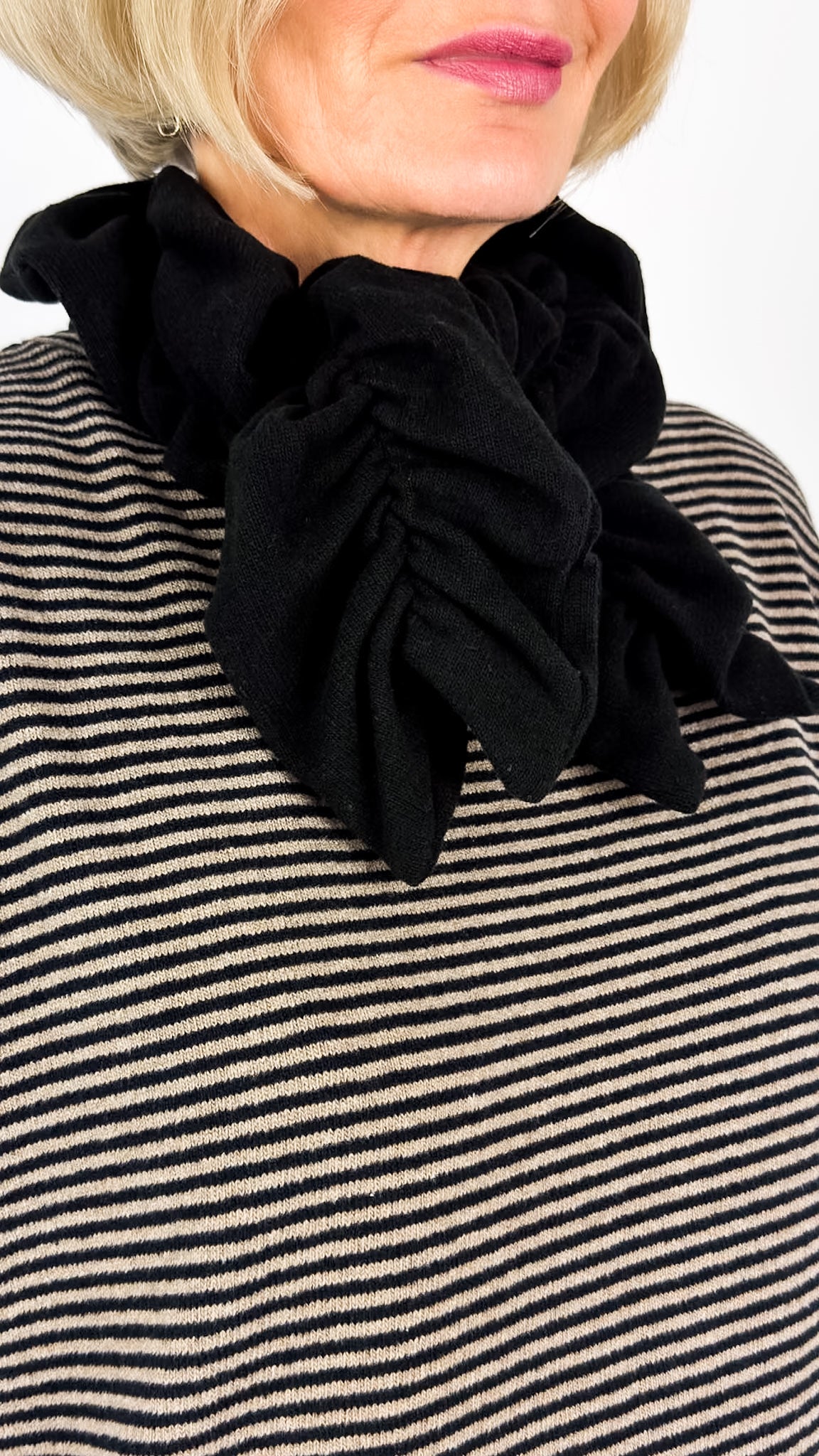 Mumma b Frou Scarf Nero