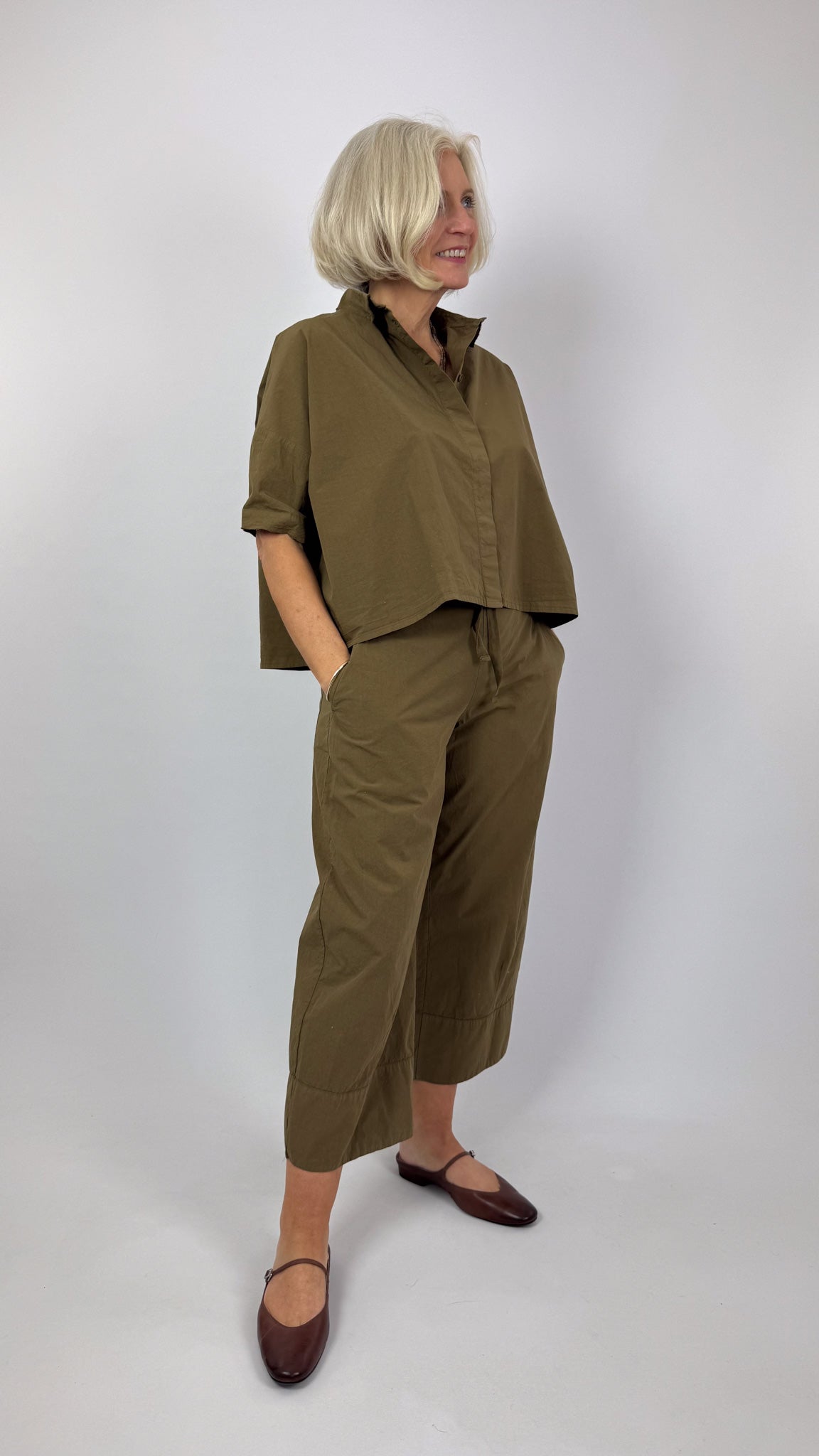 Aequamente 157 Trousers Legno
