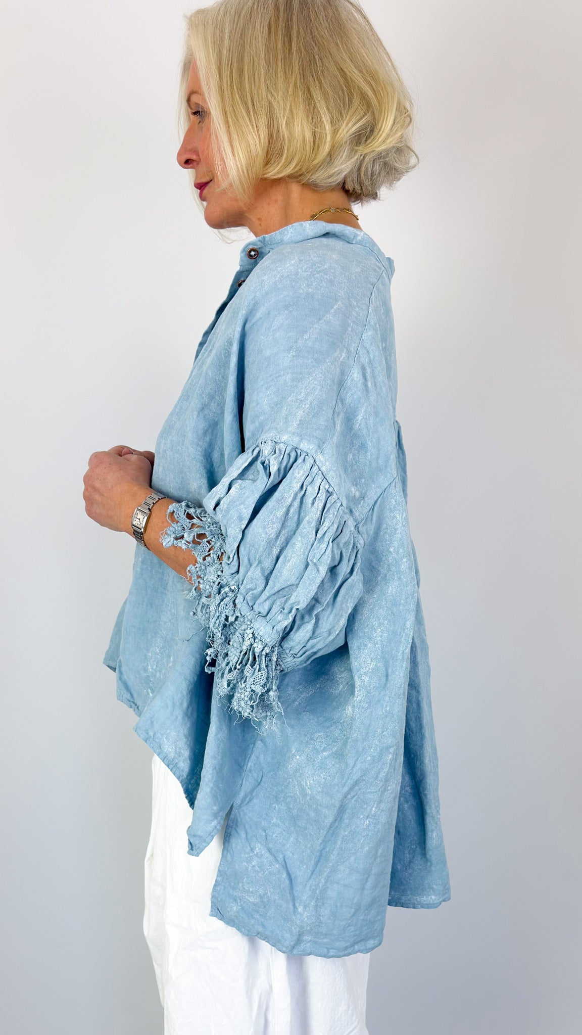 Rundholz Dip 2670402 Blouse Sky Fog