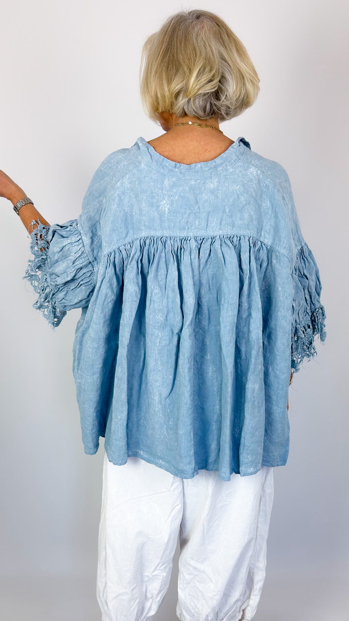 Rundholz Dip 2670402 Blouse Sky Fog