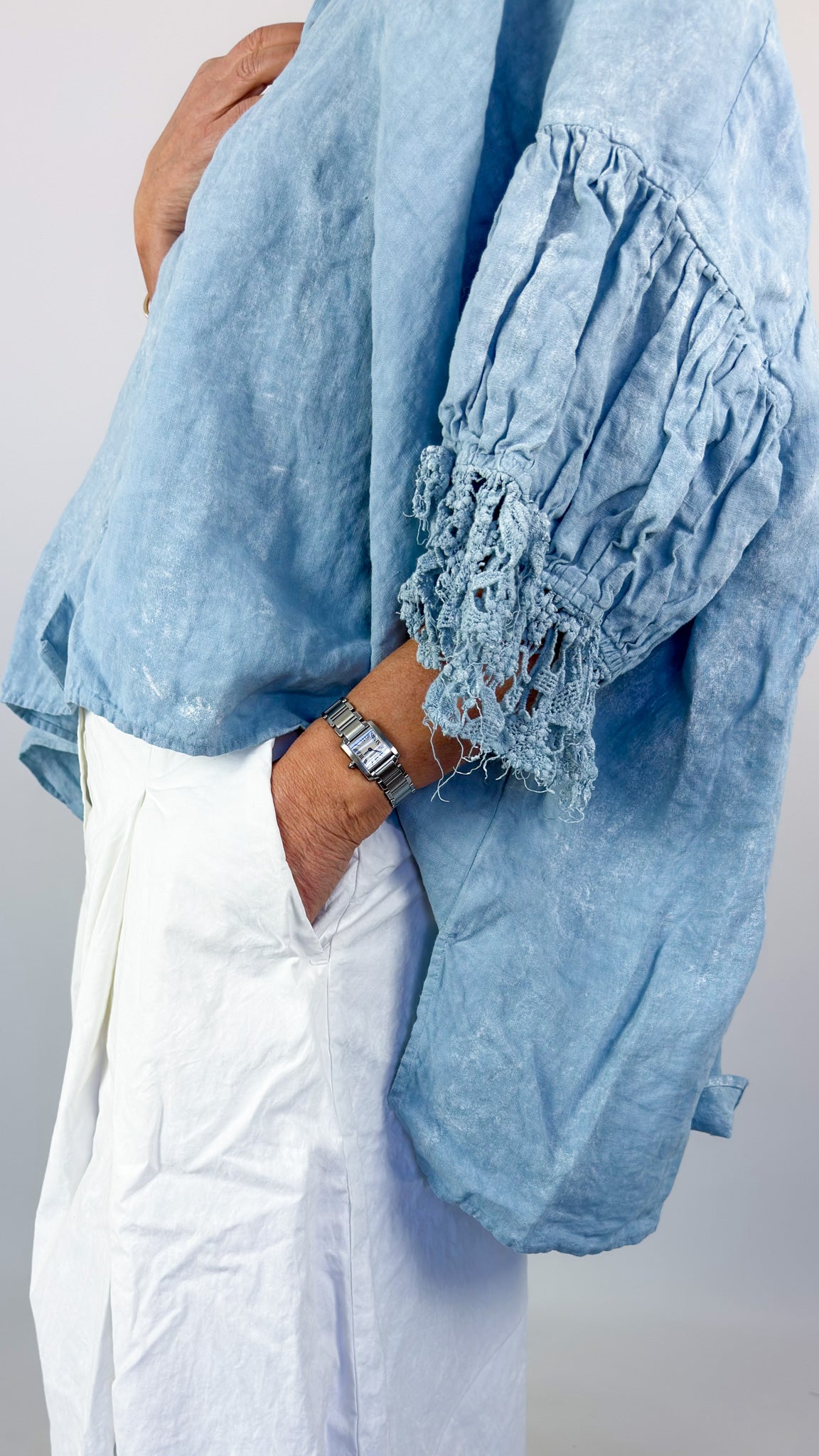 Rundholz Dip 2670402 Blouse Sky Fog