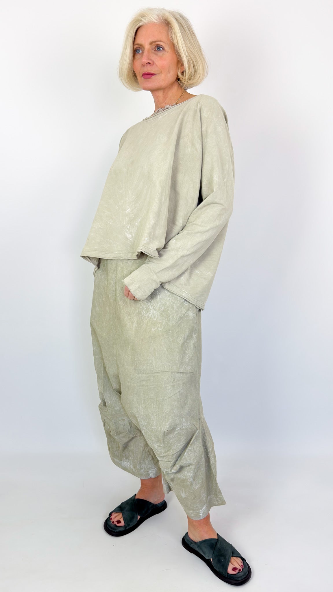Rundholz Dip 0113 Trousers Linen Fog