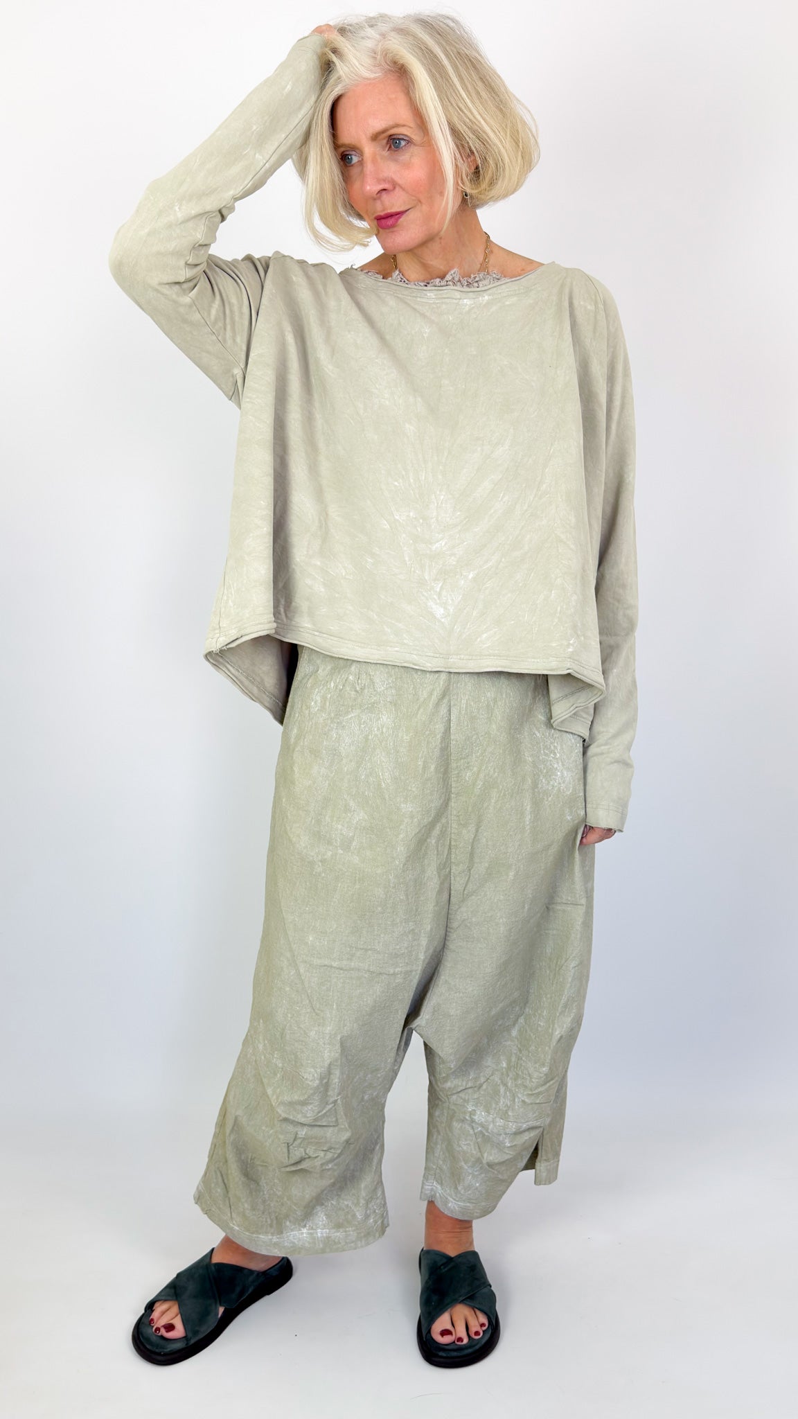 Rundholz Dip 0113 Trousers Linen Fog
