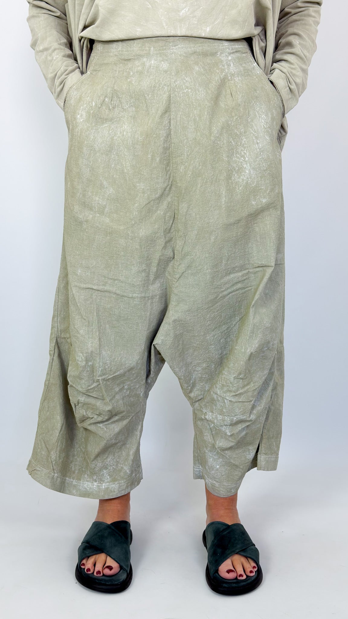 Rundholz Dip 0113 Trousers Linen Fog