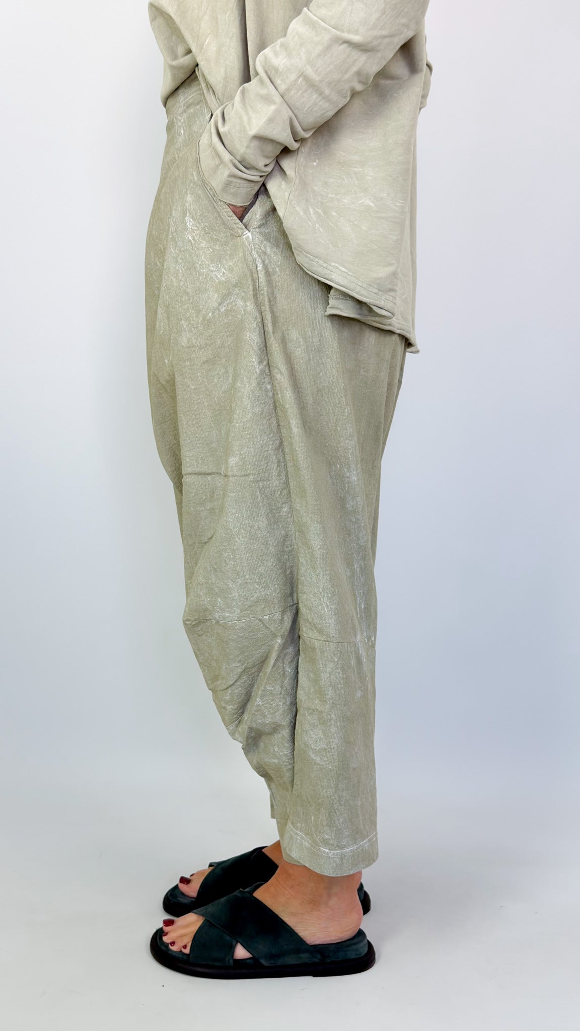 Rundholz Dip 0113 Trousers Linen Fog