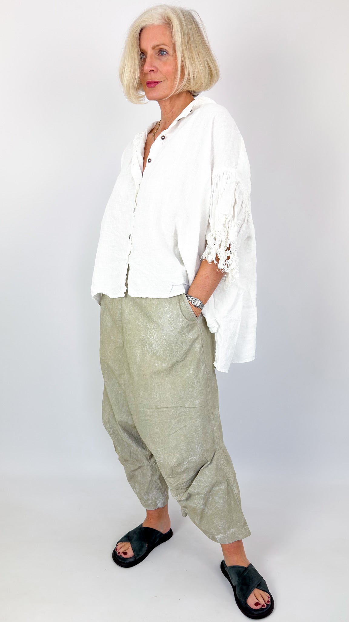 Rundholz Dip 2670402 Blouse Sea/Fog