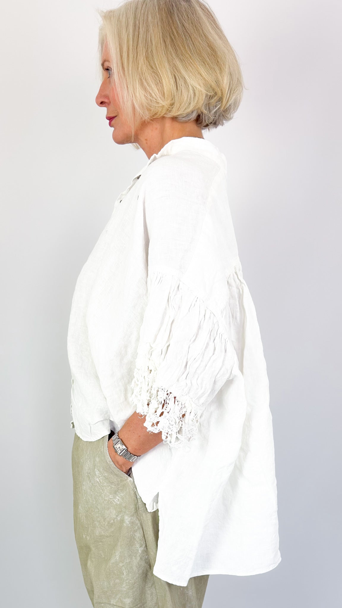 Rundholz Dip 2670402 Blouse Sea/Fog
