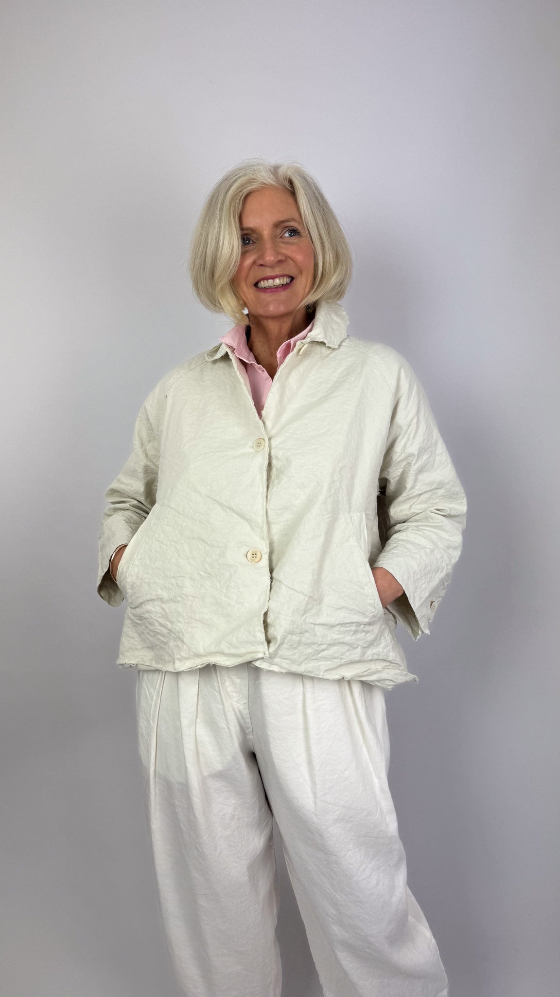 Aequamente 102 Jacket Chalk