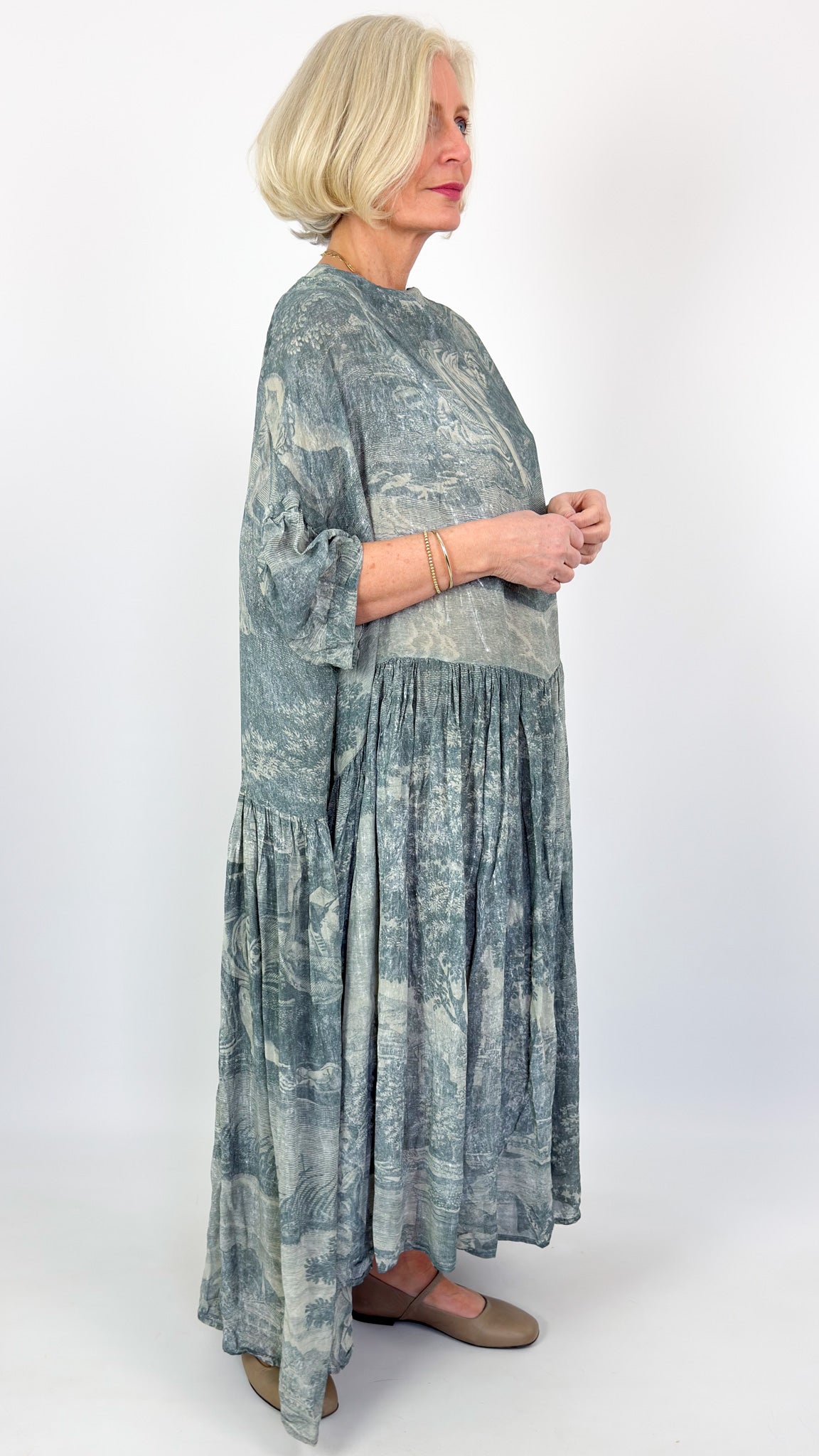 Rundholz Dip 0905 Dress Seaweed Print
