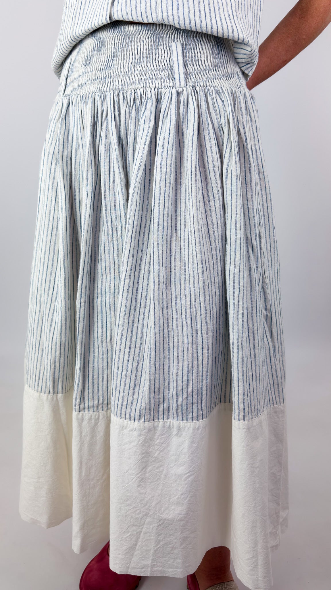 Ewa i Walla Joann Skirt Striped