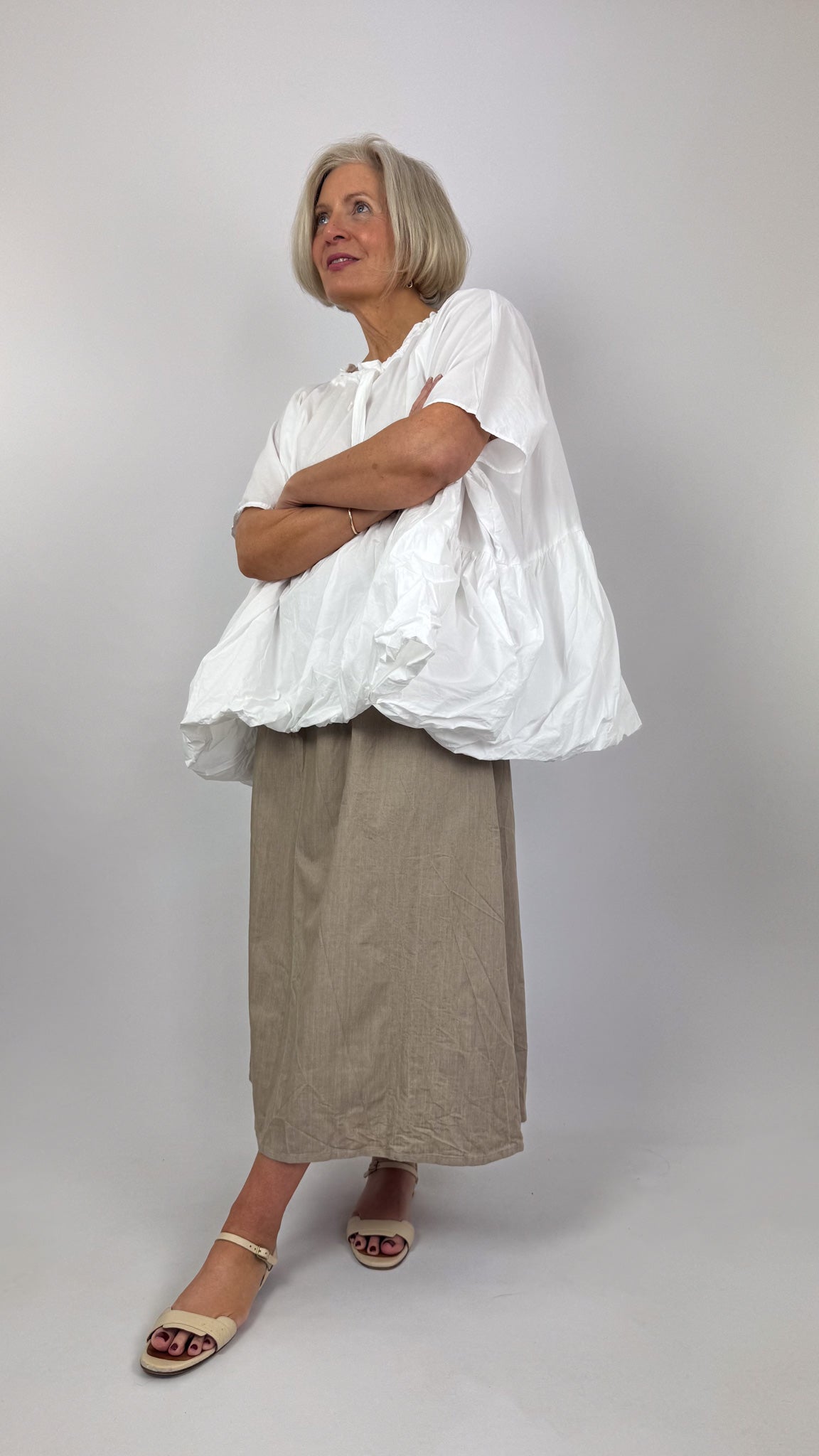 Barbara Lang SCHÜ XXXI Skirt Beige