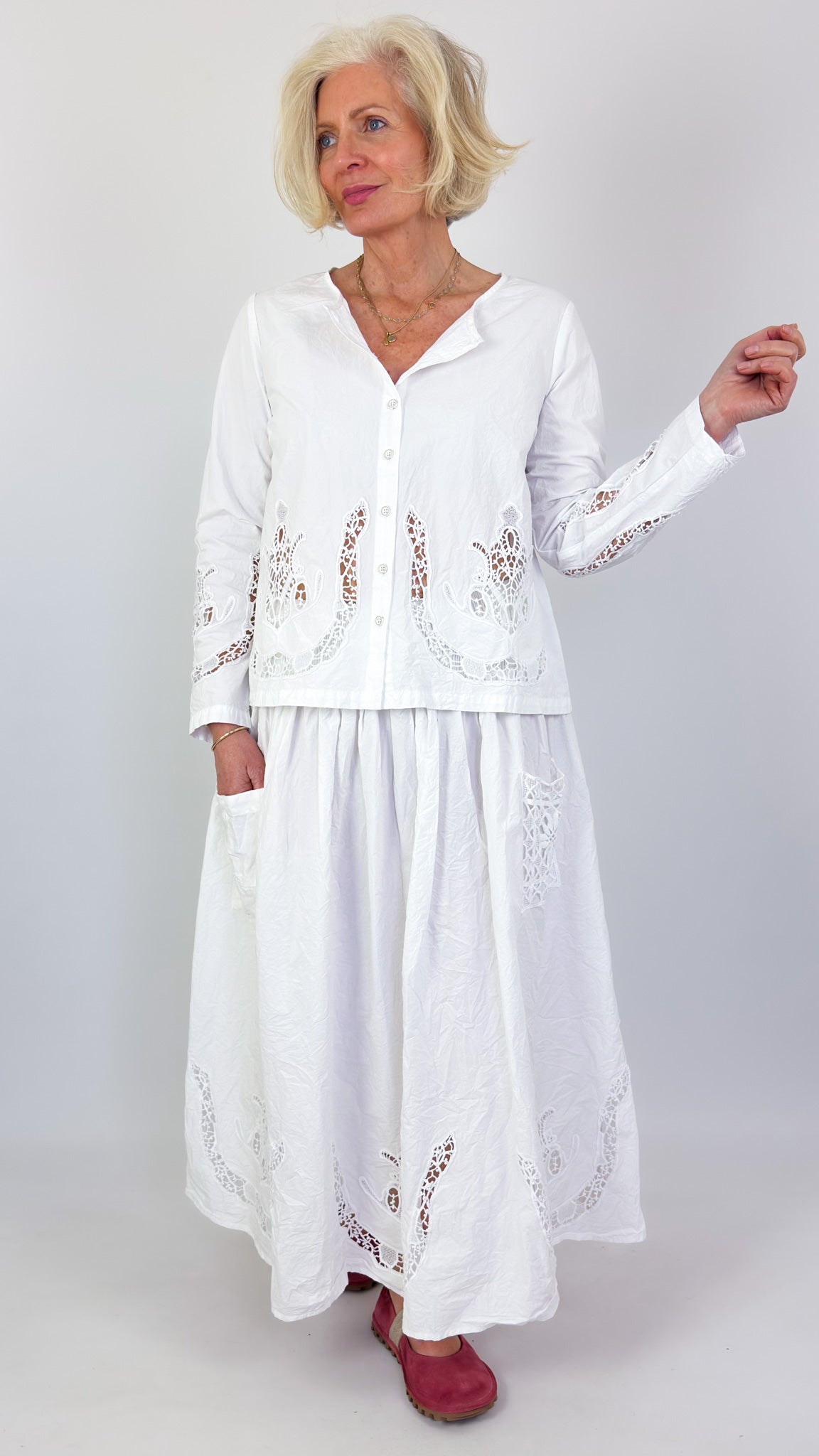 Ewa i Walla Trinity Blouse White