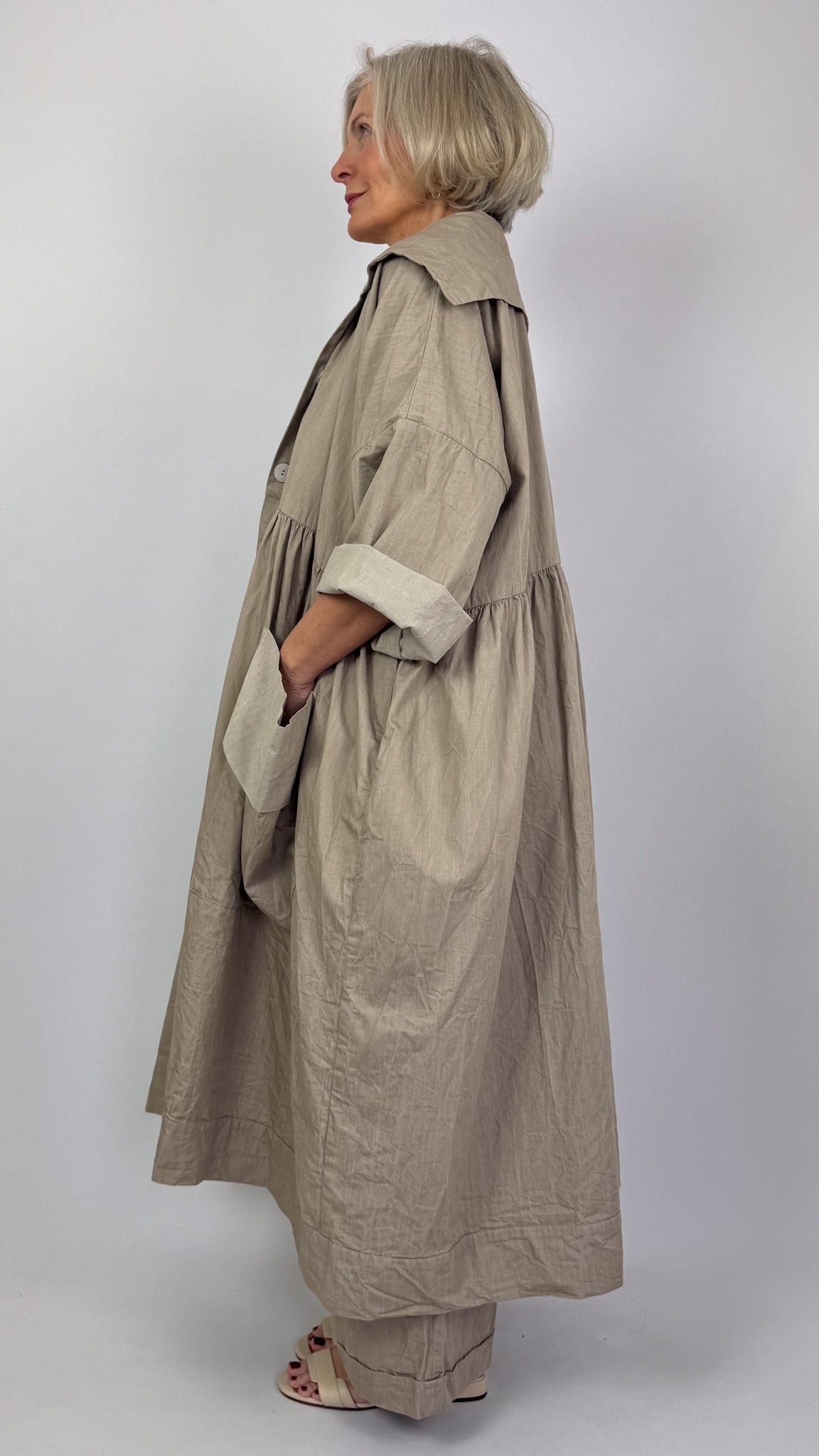 Barbara Lang SCHÜ XXXVIII Coat Beige