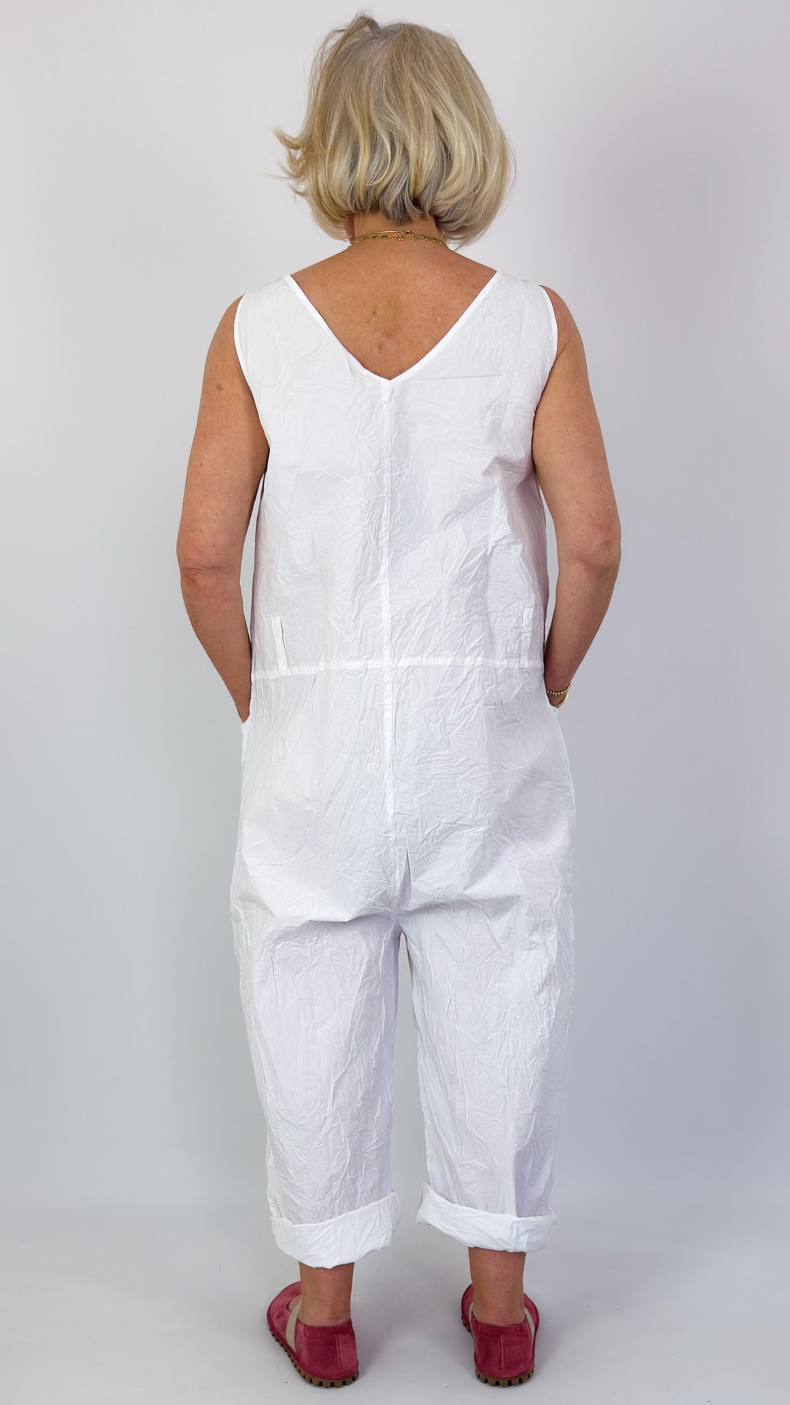 Ewa i Walla Carly Jumpsuit White