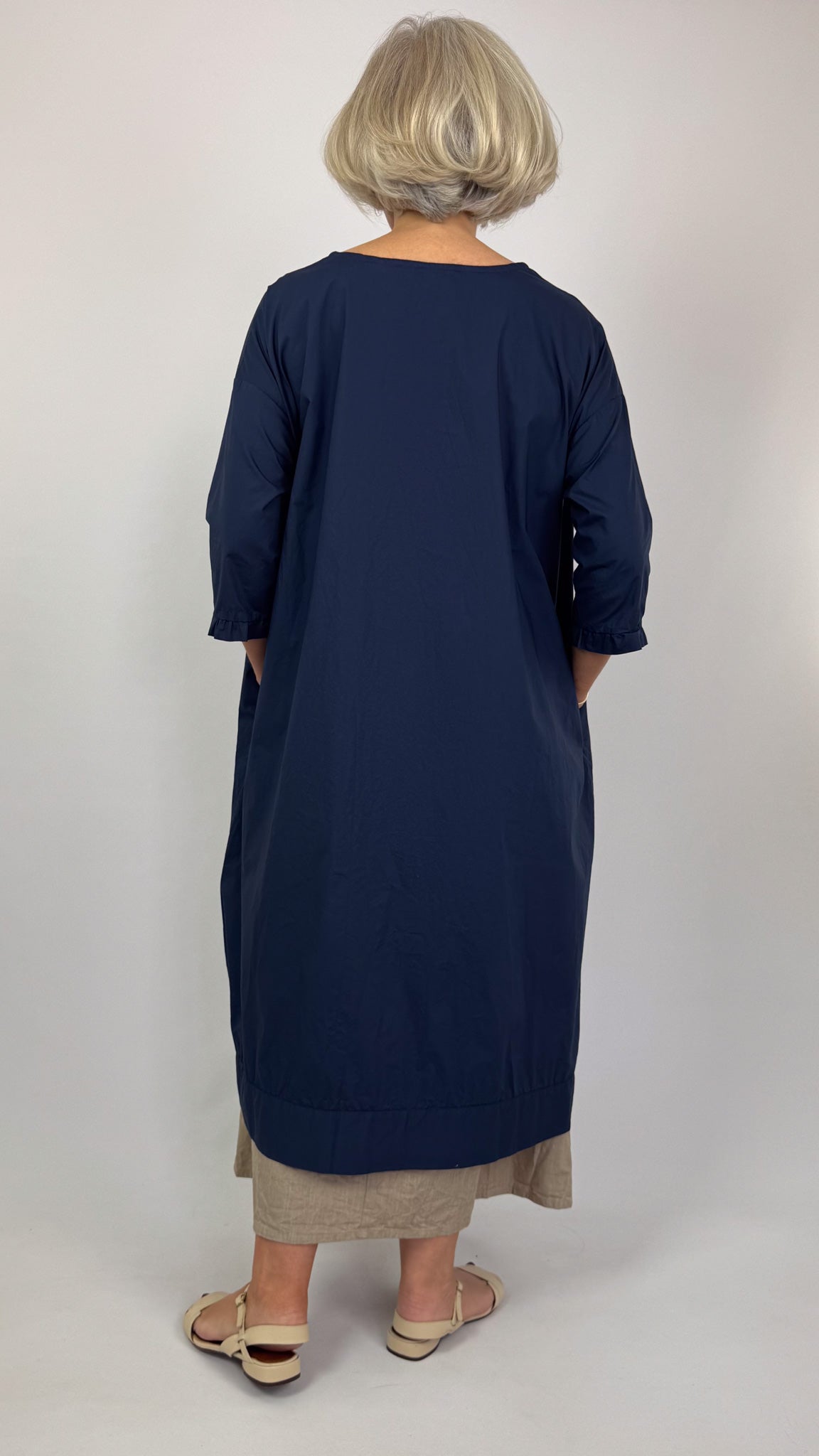 Barbara Lang TRAV XXV Dress Navy