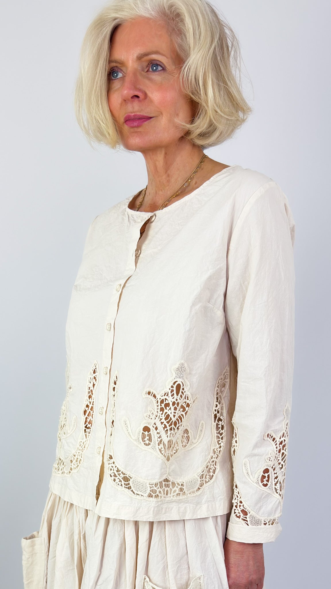 Ewa i Walla Trinity Blouse Oat