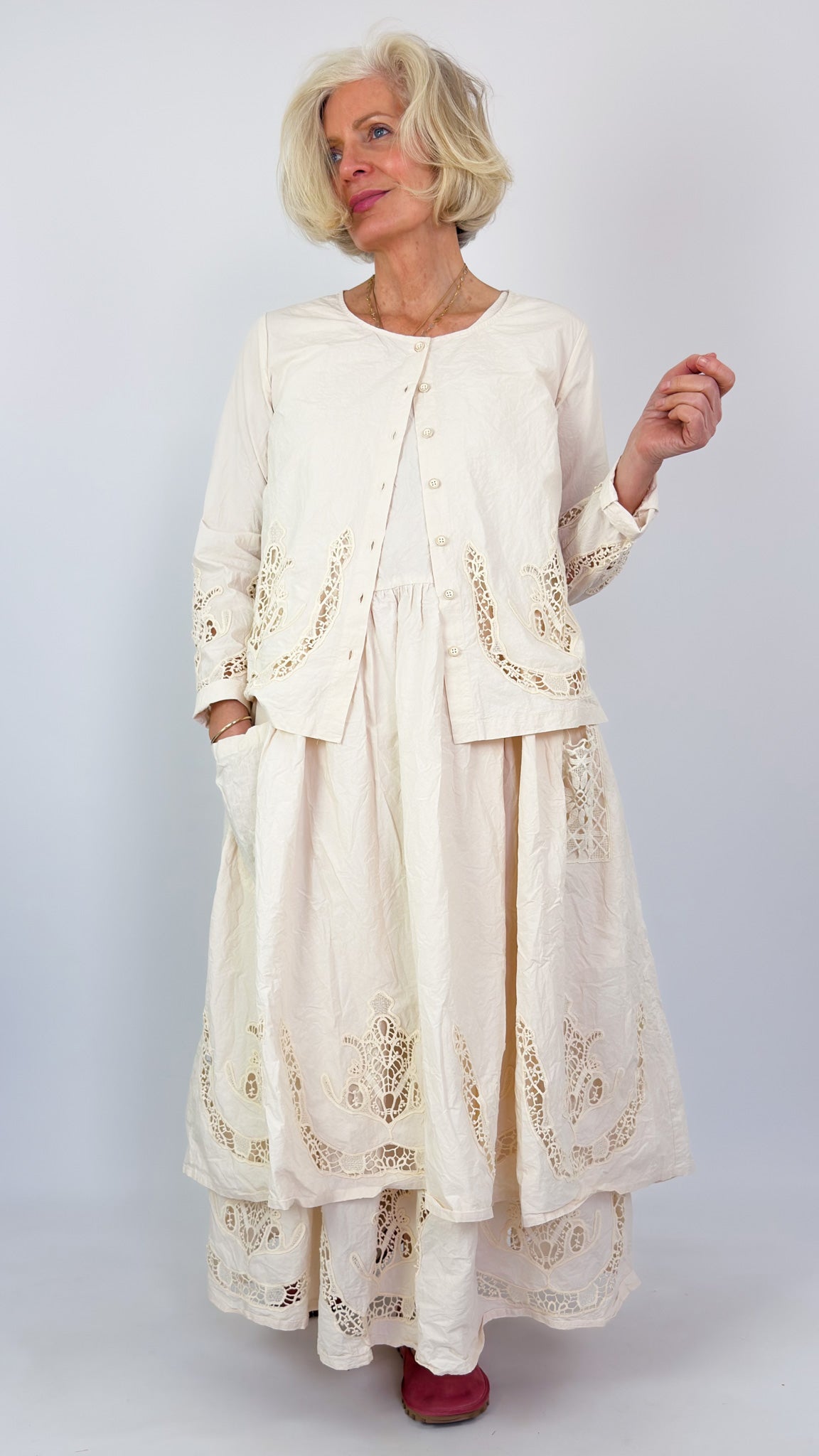 Ewa i Walla Trinity Blouse Oat
