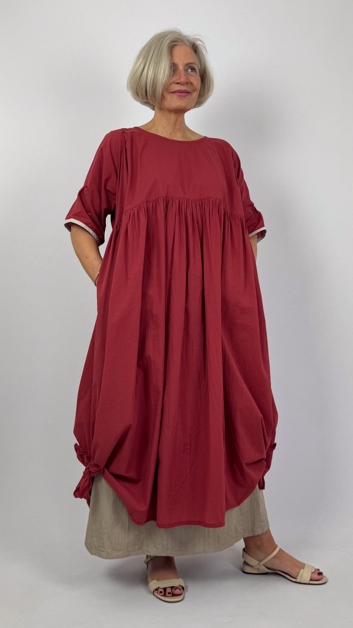 Barbara Lang SIM XXVI Dress Red