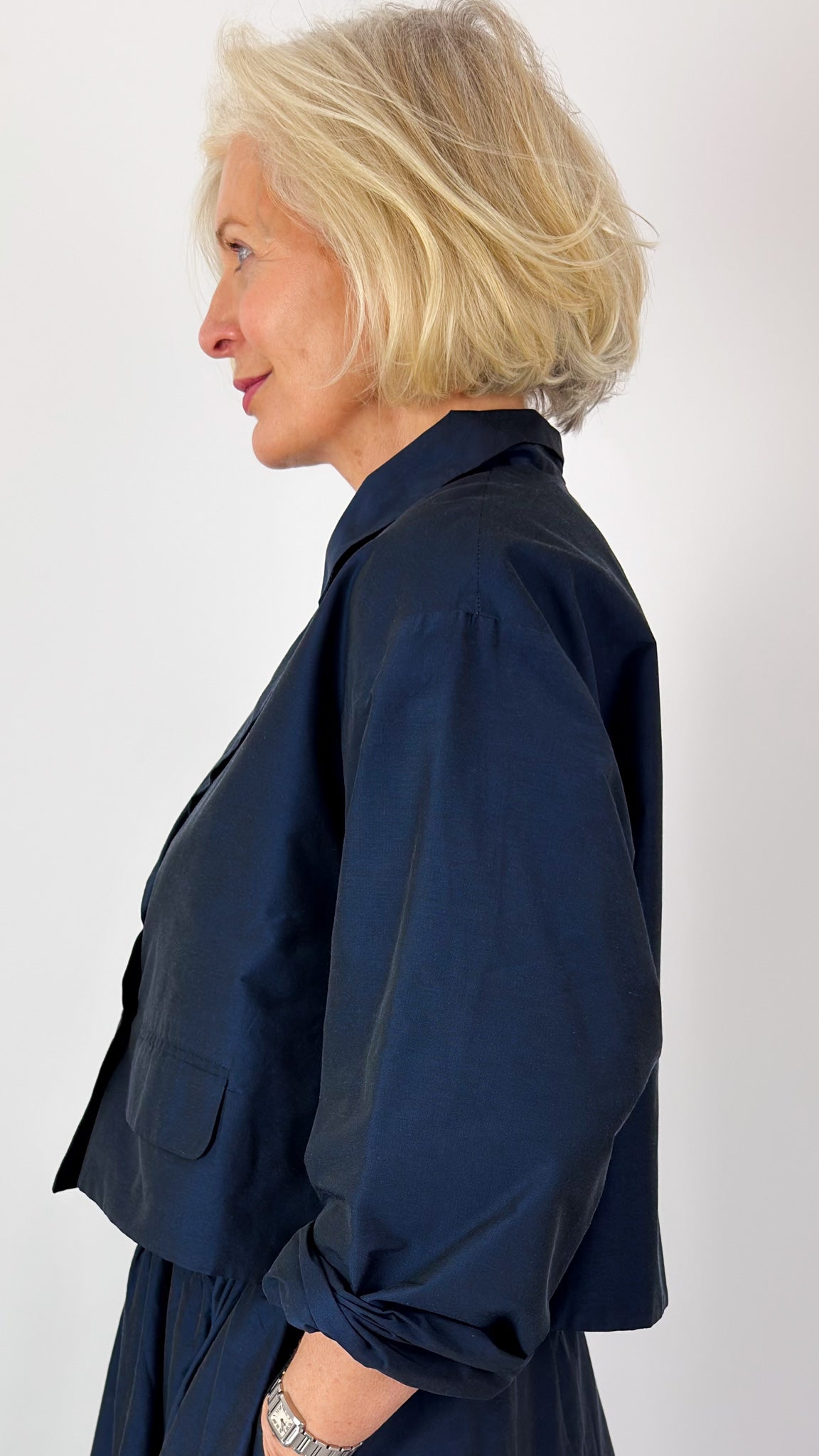 Les Filles d'Ailleurs 506 Jacket Navy
