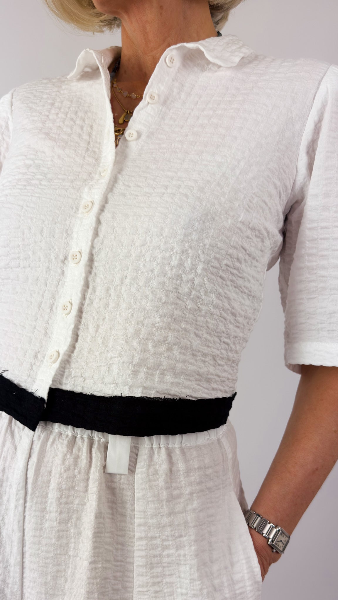 Les Filles d'Ailleurs 854 Blouse White