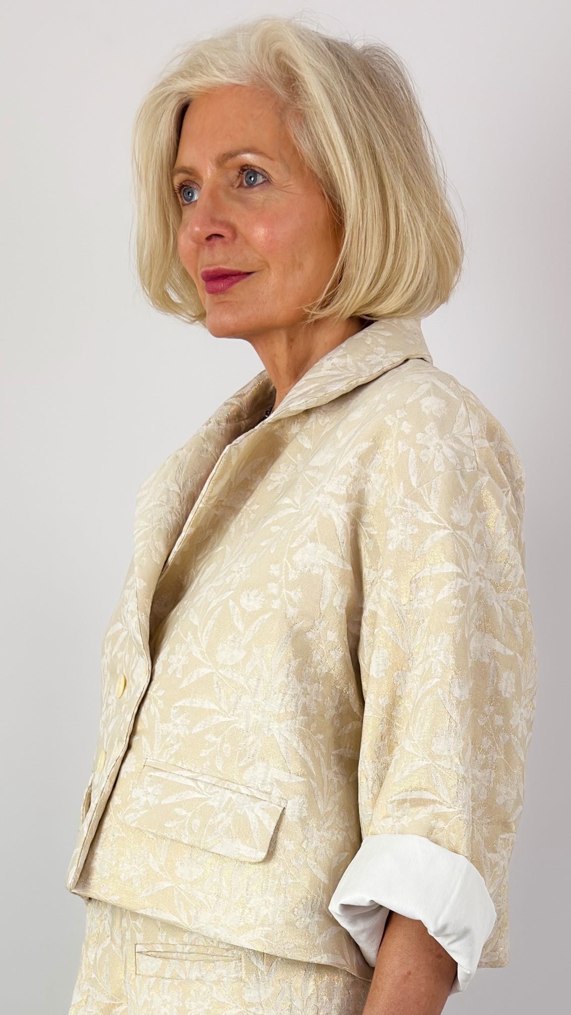 Les Filles d'Ailleurs 508 Jacket Gold