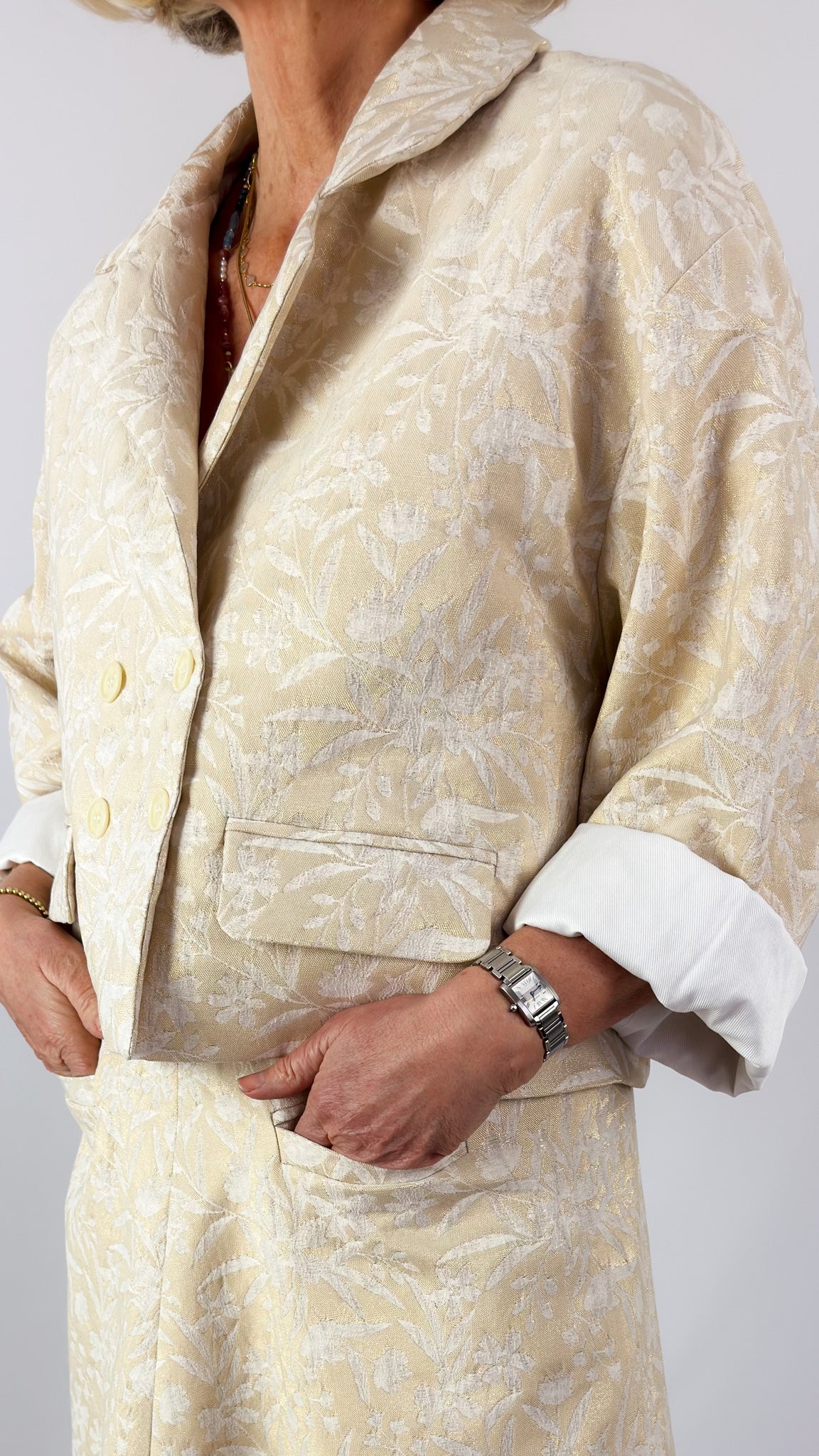 Les Filles d'Ailleurs 508 Jacket Gold