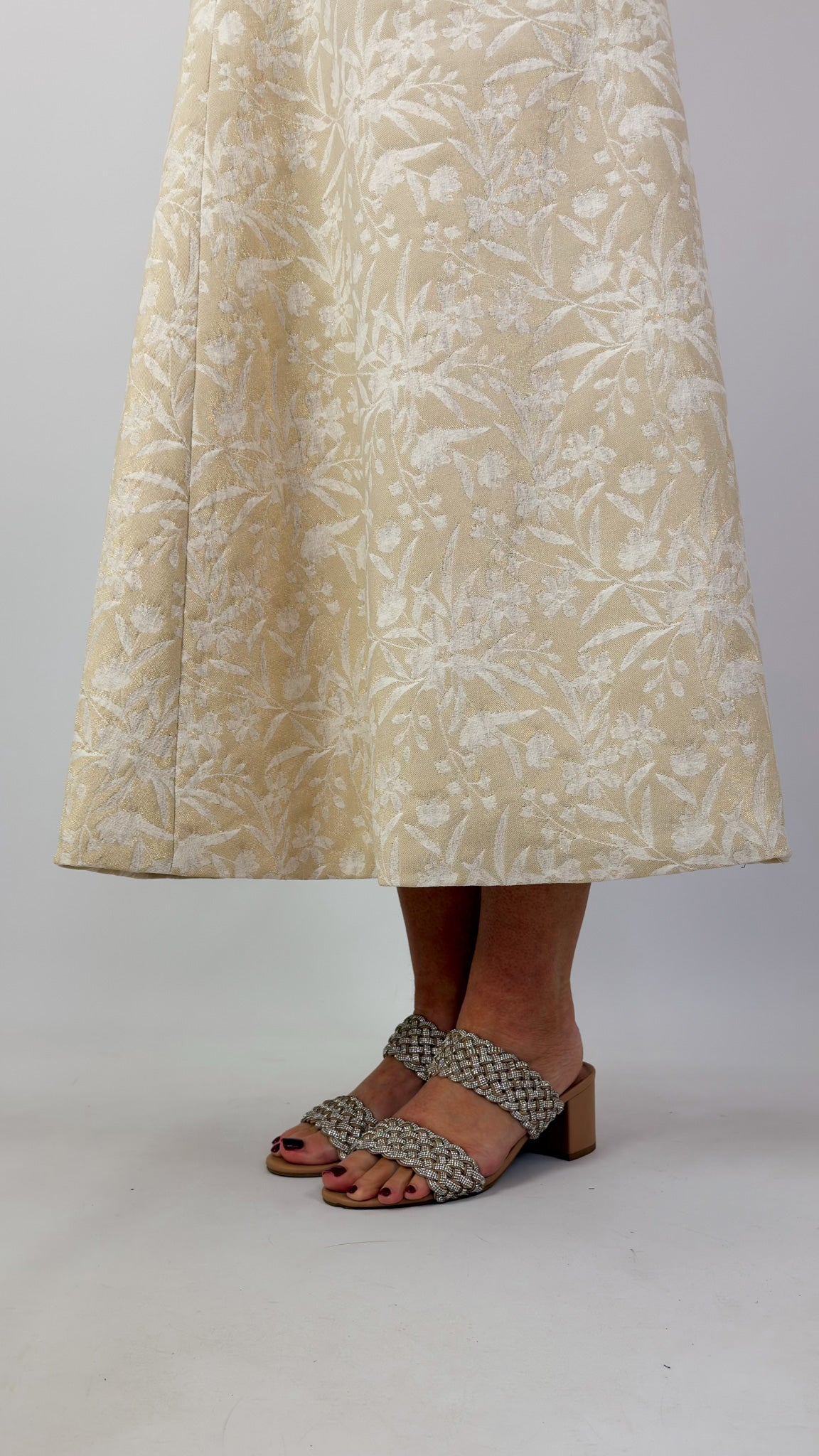 Les Filles d'Ailleurs 636 Skirt Gold