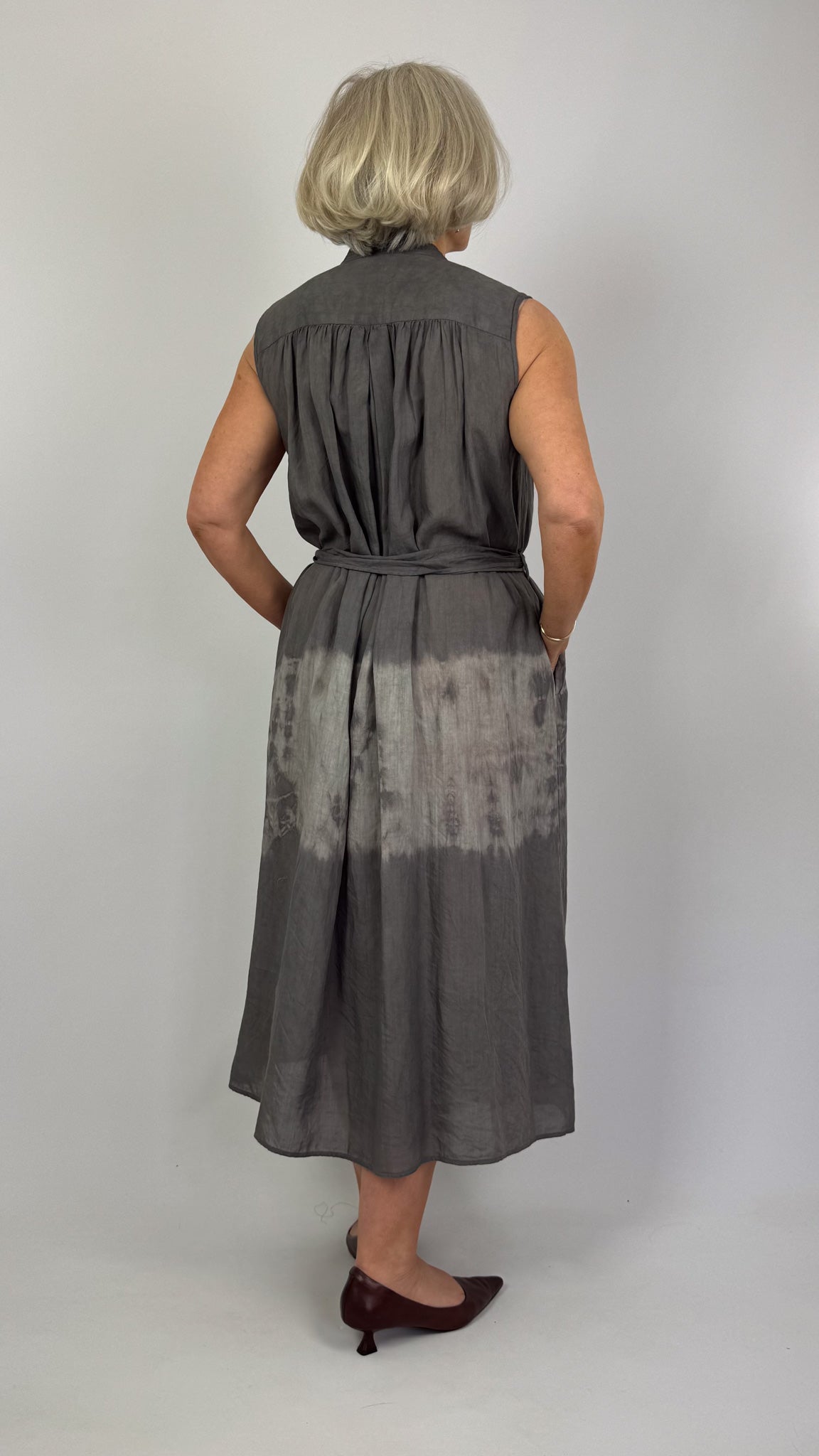 Pas De Calais 4546 Willow Dye Dress Grey